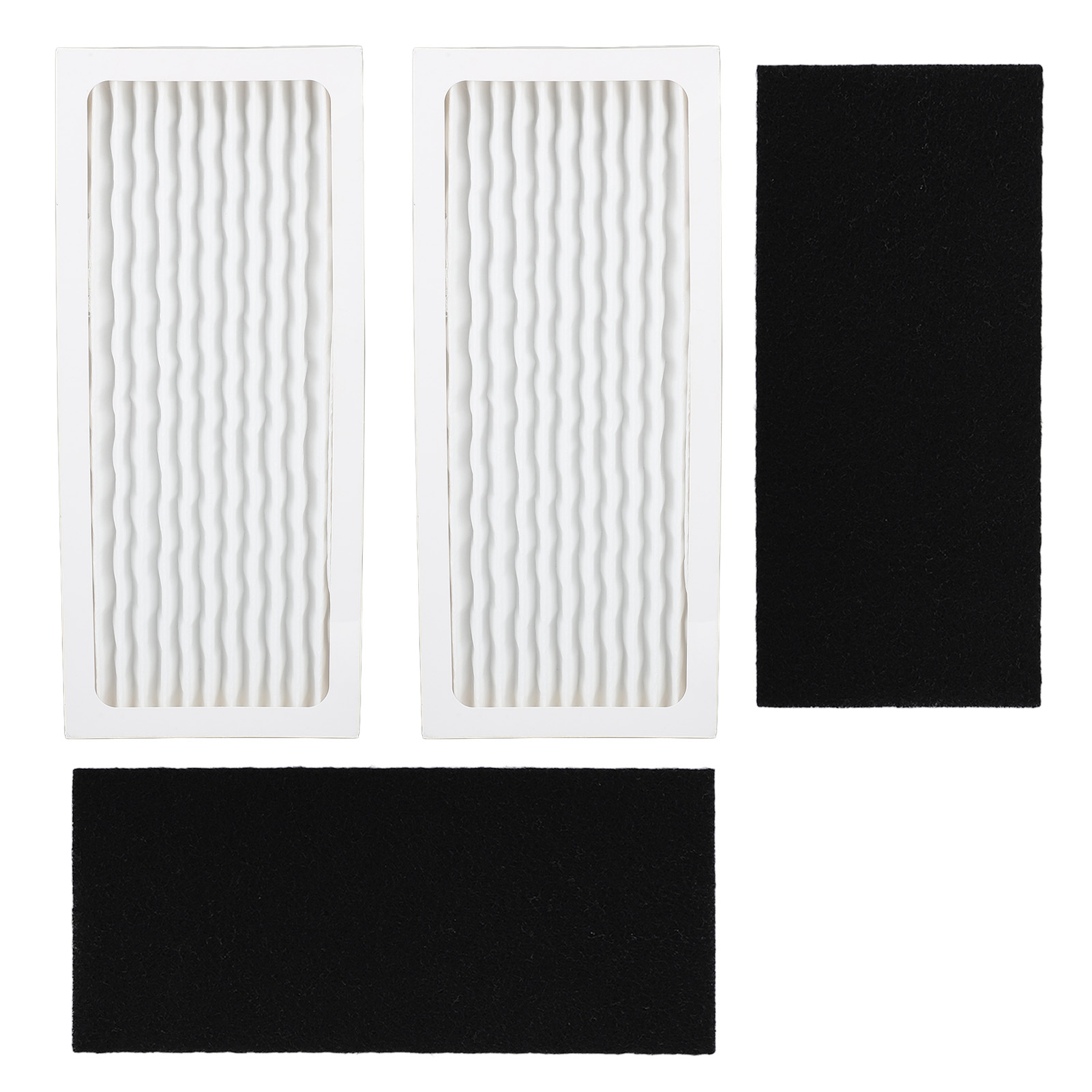 2er-pack Ersatzfilter Für Hamilton Luftreiniger 04383/04384/04385 – Aaa Aktivkohle- Und Hepa-filter