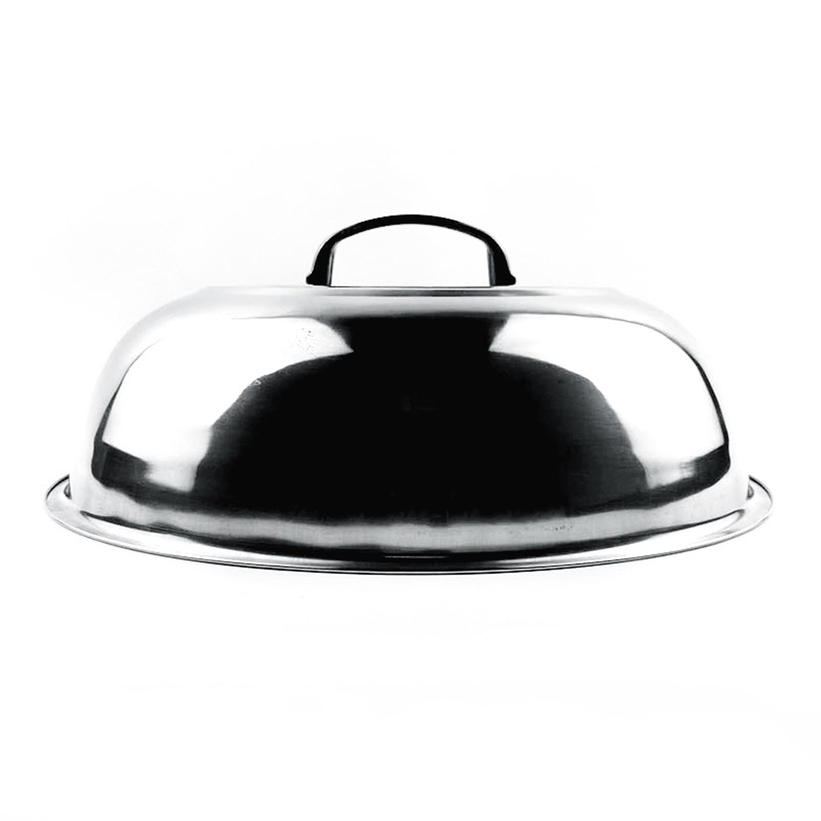 Toivize Edelstahl-topfdeckel 38 Cm, Gewölbtes Design Zum Köcheln Und Dämpfen