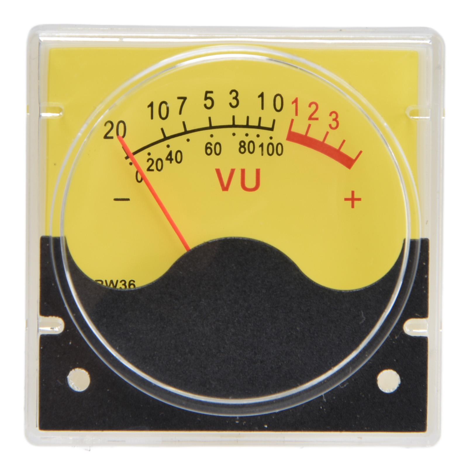 Ts-r36w 500µa Gelbes Analoges Vu-meter (ohne Hintergrundbeleuchtung) Für Diy Hi-fi Studio-audio