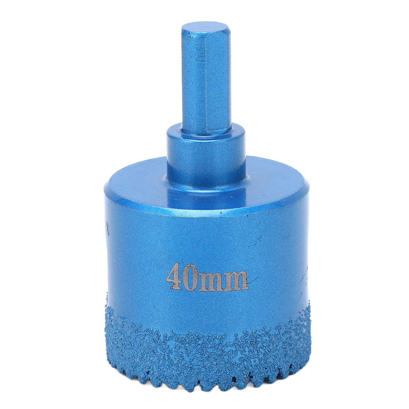 Toivize 40-mm-diamant-lochsäge, Blauer Kohlenstoffstahl, Für Keramik, Marmor Und Glas, Für Nass- Und Trockenbearbeitung, Präzise Und Langlebig