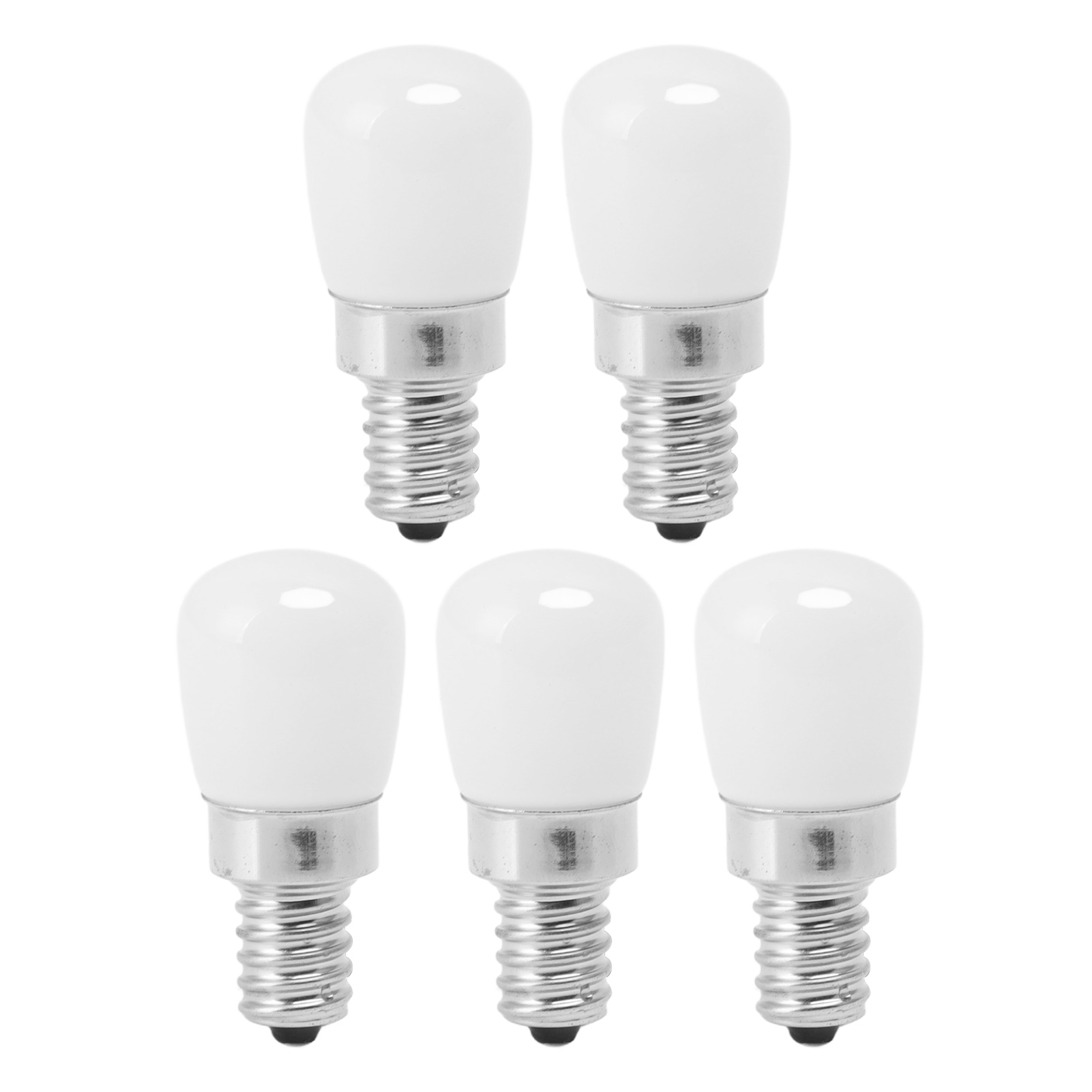 E12 Led-kühlschranklampen, 5er-pack, Kaltweiß, 120 V, 30.000 H, Energiesparend, Flimmerfrei, Für Gefrierschrank Und Dunstabzugshaube