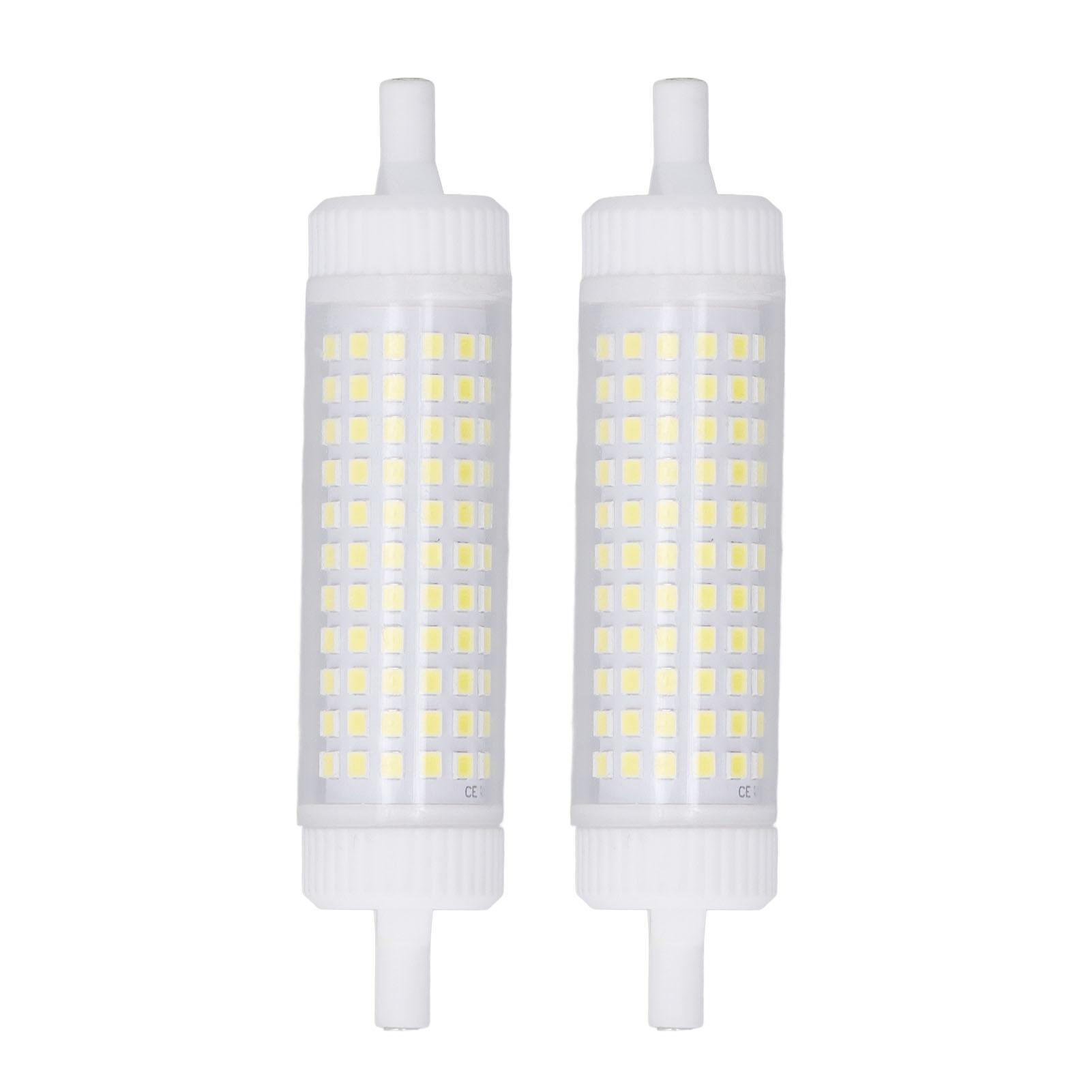Toivize R7s 15w 118mm Dimmbare Weiße Led-lampe 154 Leds 2 Stück