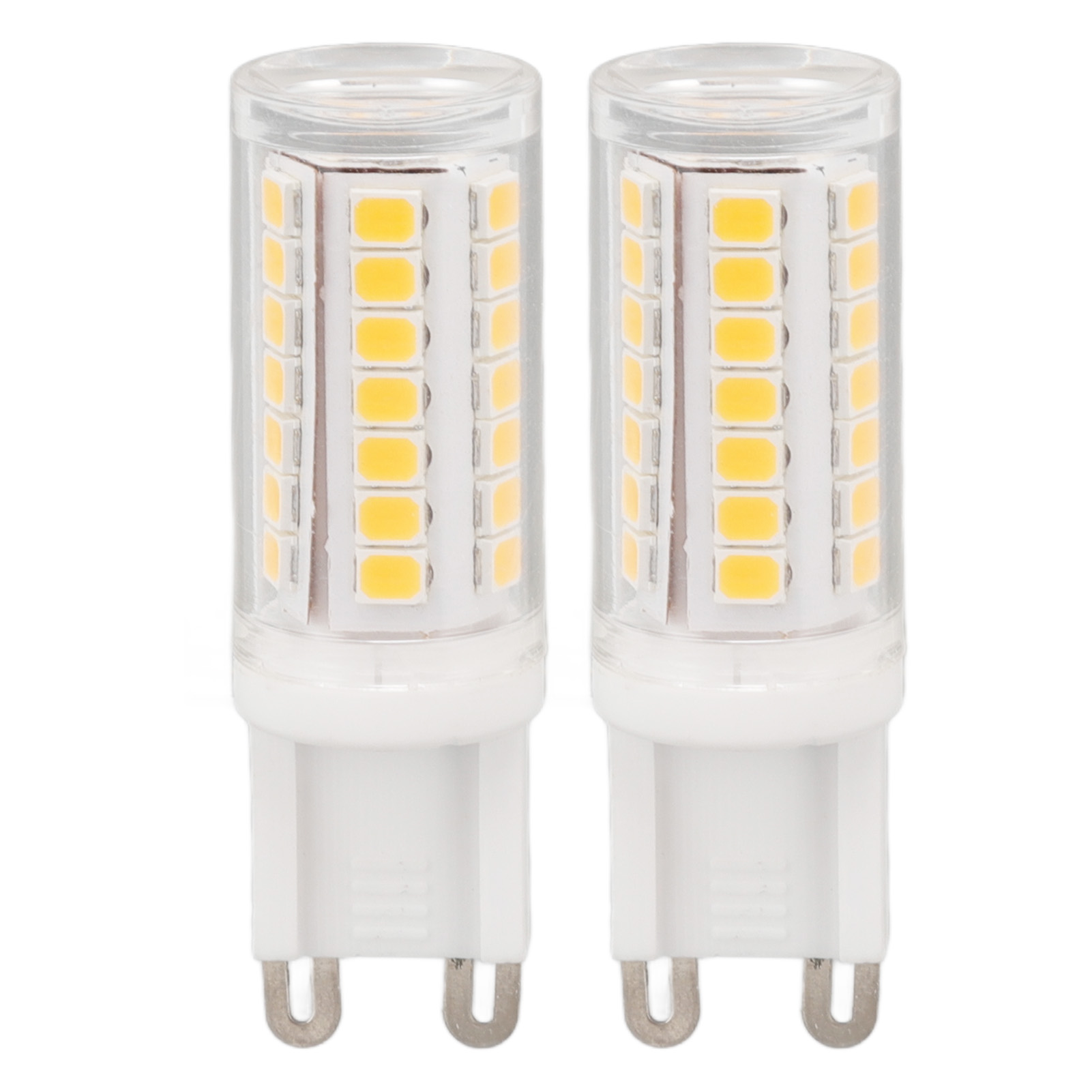 Toivize G9 3w Led-lampe, 45 Leds, Keramik, Flimmerfrei, Energiesparend Für Kronleuchter Und Deckenleuchten, 2er-pack