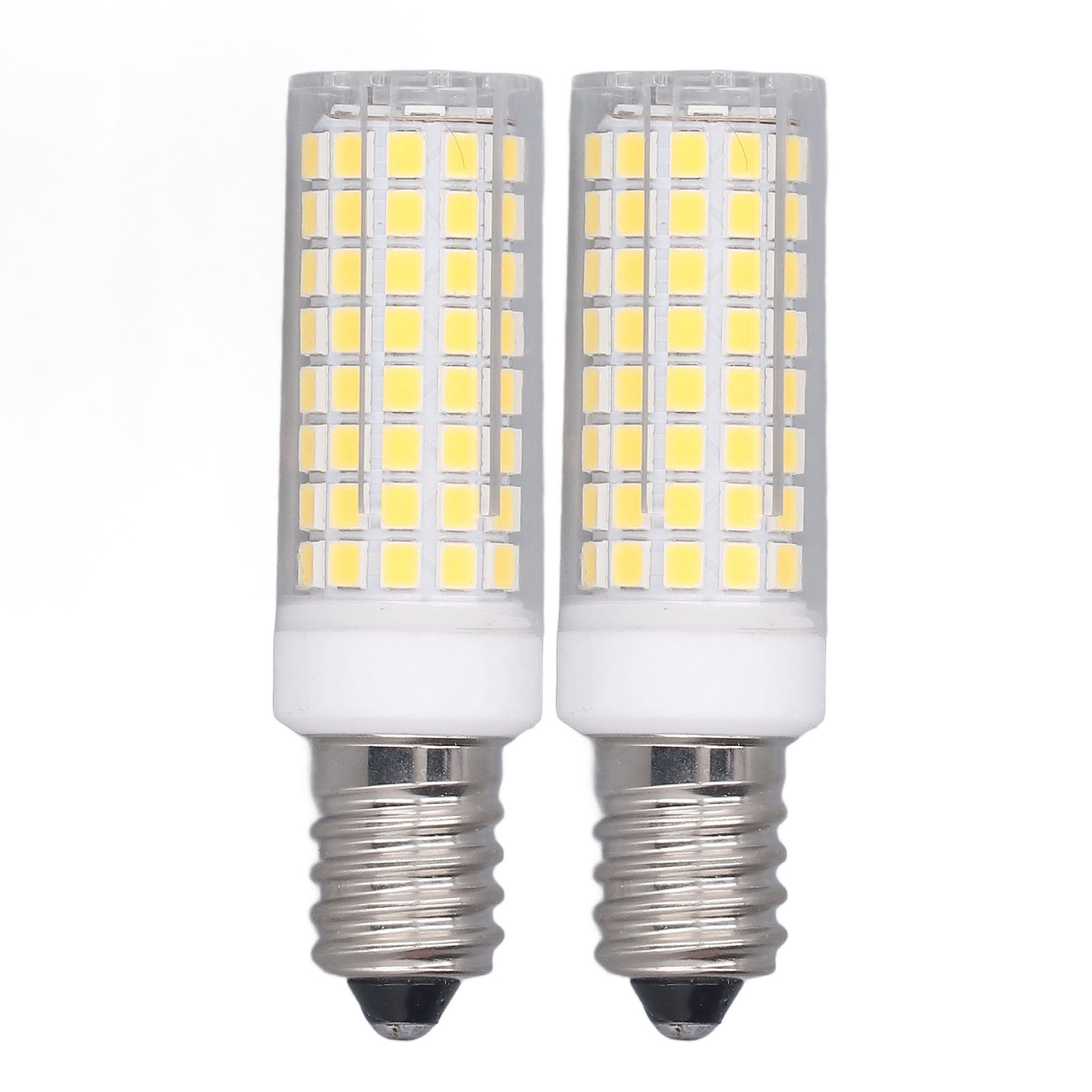 2er-pack E14 10w Dimmbare Led-maiskolbenlampen Mit 102 Leds, 360° Natürliches Licht, Keramik