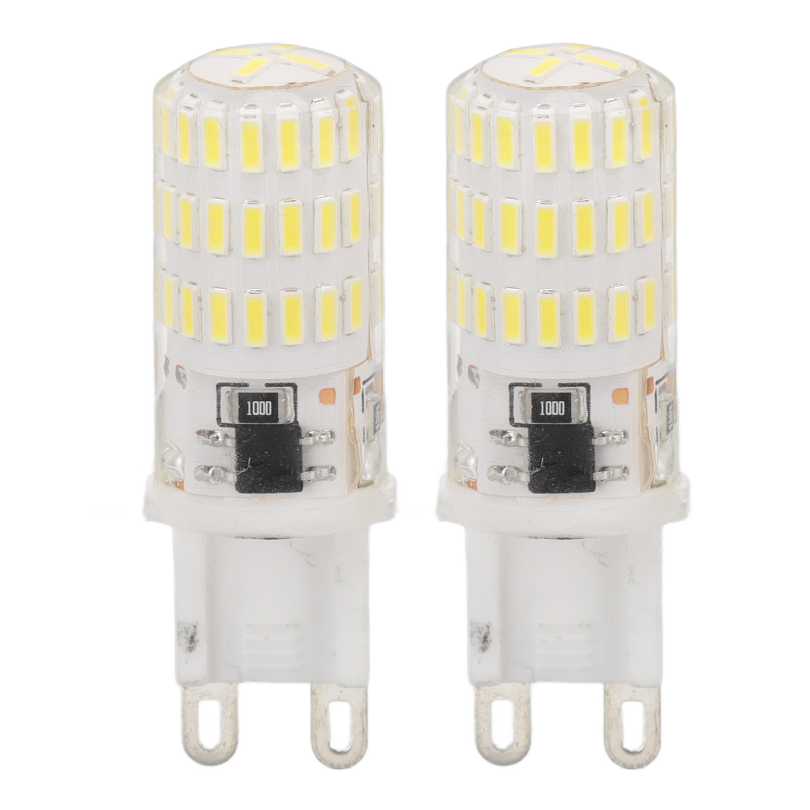 Dimmbare G9-led-lampen, 3 W, 270 Lm, 2er-pack, Aluminiumgehäuse, Integrierter Schutz, Lange Lebensdauer, Für Die Heimbeleuchtung