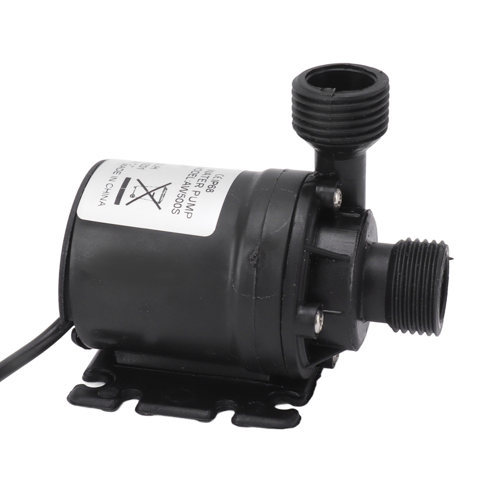 12v 19w Ip68 Wasserdichte Miniatur-wasserpumpe, 600-800l/h Fördermenge, Für Eiswürfelbereiter, Springbrunnen, Hydrokultursysteme, Leiser Betrieb