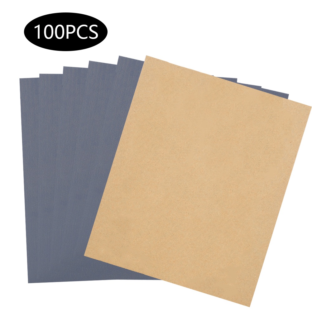 Fēimǎ P1200 Braunes Wasserfestes Schleifpapier, 100 Blatt, Feines Nass-/trockenschleifpapier