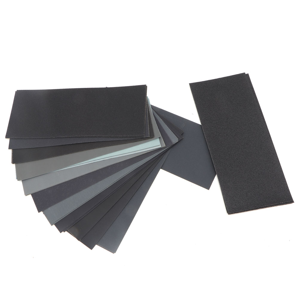 Toivize 93x230 Mm Nass-/trockenschleifpapier – Packung Mit 42 Blatt, Verschiedene Körnungen 120 Bis 5000, Aluminiumoxid Zum Schleifen