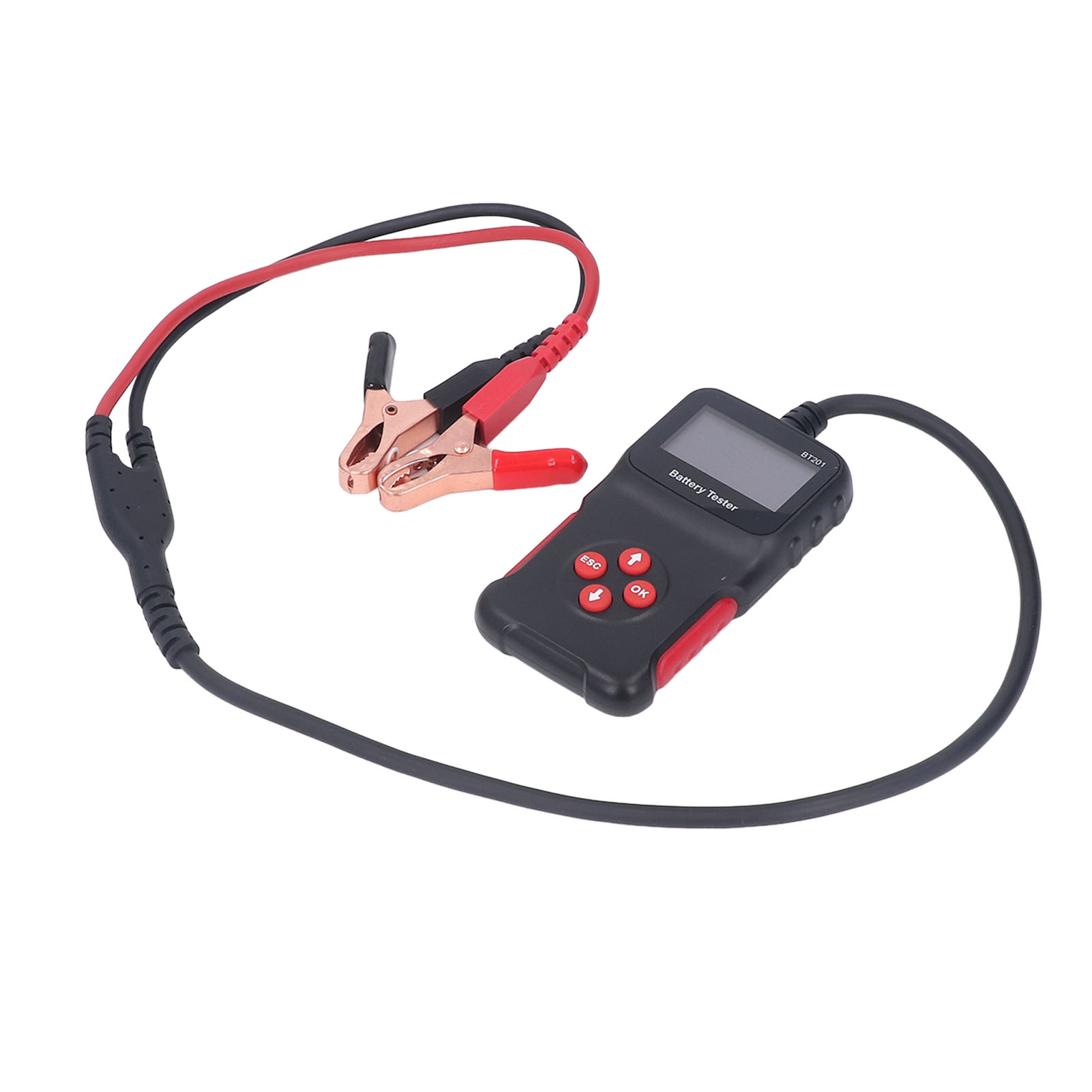 Toivize Bt201 12v Batterietester Cca-analysator 100-2000a Schnelle Diagnose Auto Lkw Motorrad Boot Lcd-bildschirm