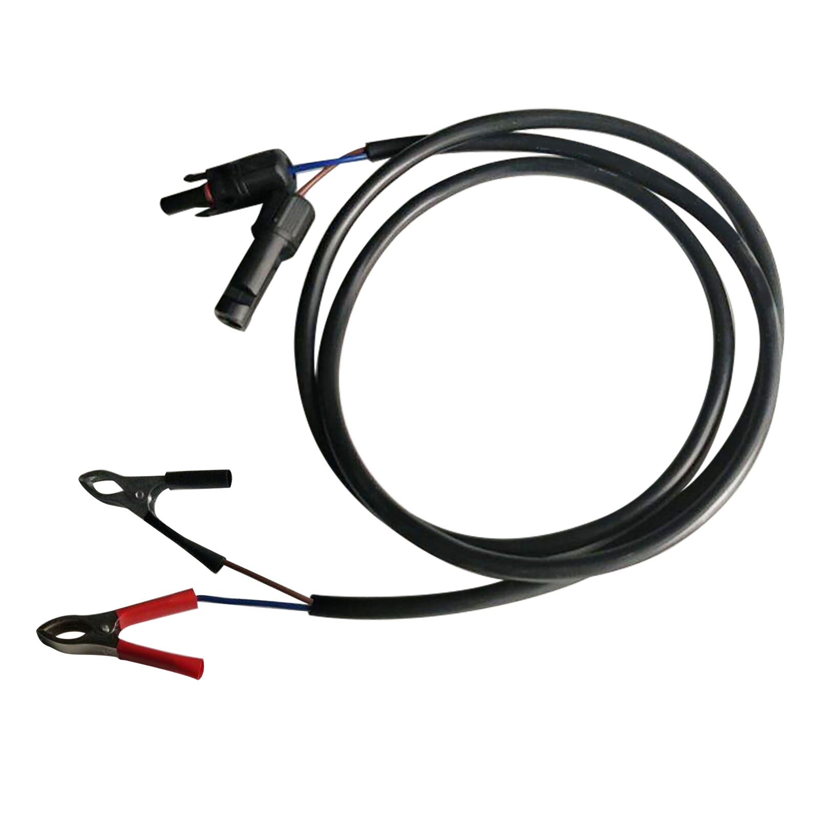 Toivize Mc4 1m Wasserdichtes Ip67 Solarkabel Mit Krokodilklemmen Für Batterie, Robuster Pvc-pv-stecker