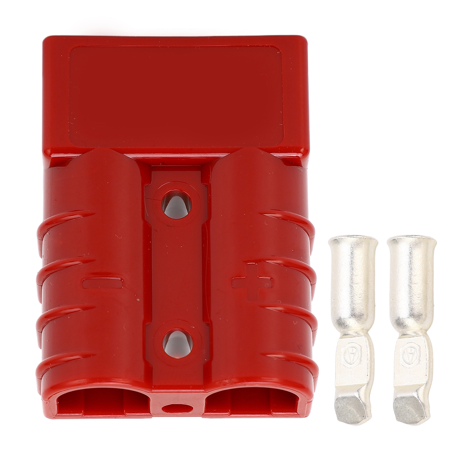 Sb50a 50a 600v Roter Elektrischer Stecker Mit 2 Kupferösen Für 16 Mm² Kabel, Ideal Für Solar- Und Batterieanwendungen