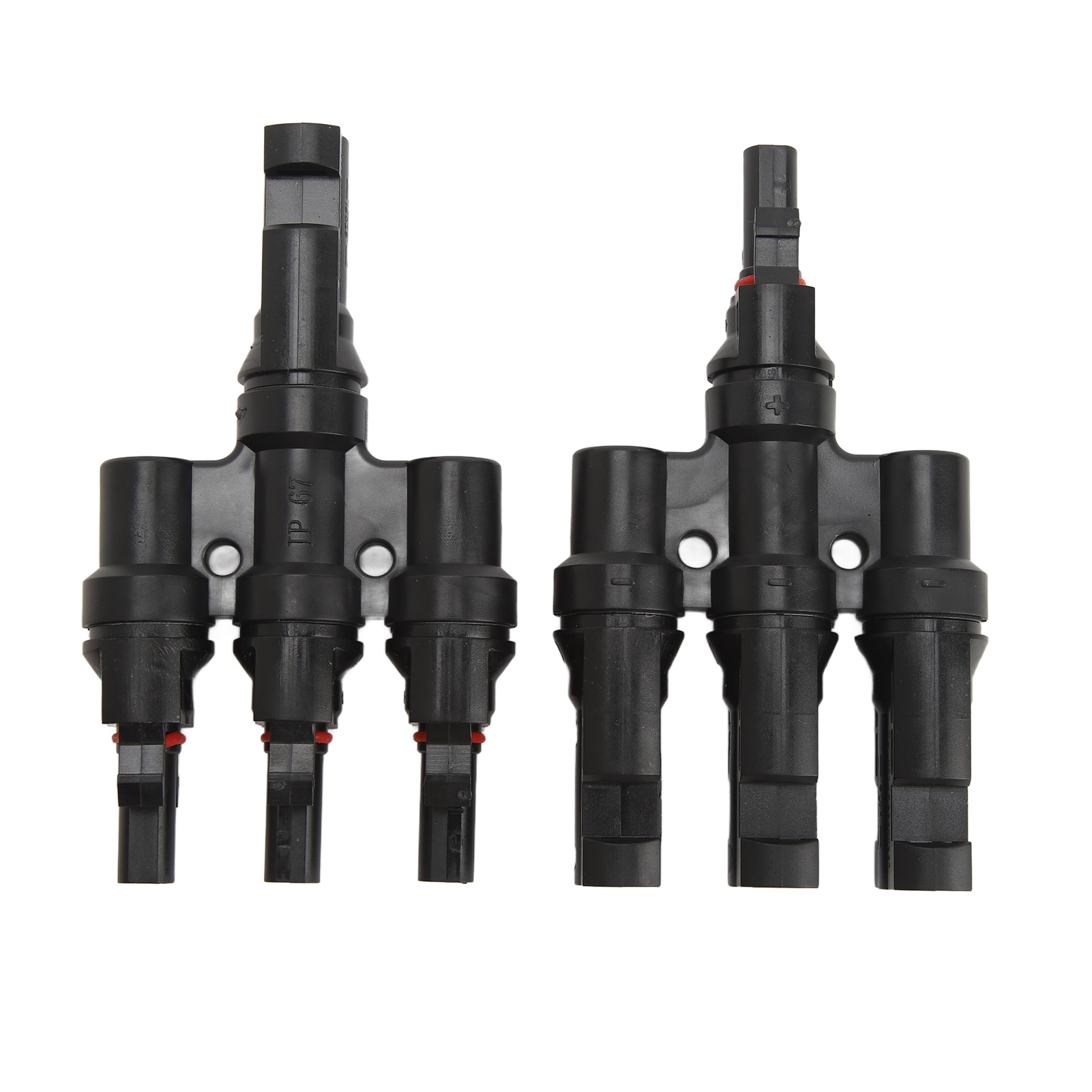 Toivize T-förmiger Pv-stecker, 1 Bis 3 Awg, Ip67 Wasserdicht, Kupfer, Ppo