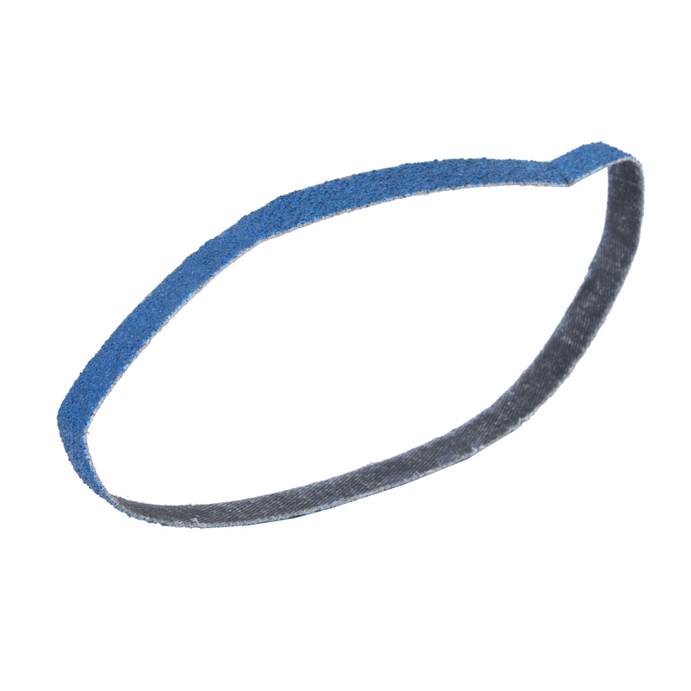 10 Schleifbänder Für Bandschleifer, 330 X 10 Mm, Körnung 120, Blaues Zirkonoxid