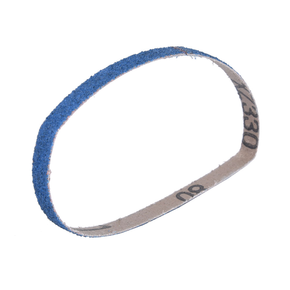 10 Schleifbänder 330 X 10 Mm Zirkonium-aluminiumoxid Blau Körnung 60 Für Metall, Holz, Leder, Professionell Und Langlebig