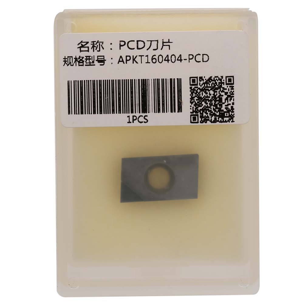 Apkt160404 Cnc-dreheinsatz Aus Polykristallinem Diamant (pcd) Für Nichteisenmetalle Und Verbundwerkstoffe, Präziser Und Langlebiger Schnitt