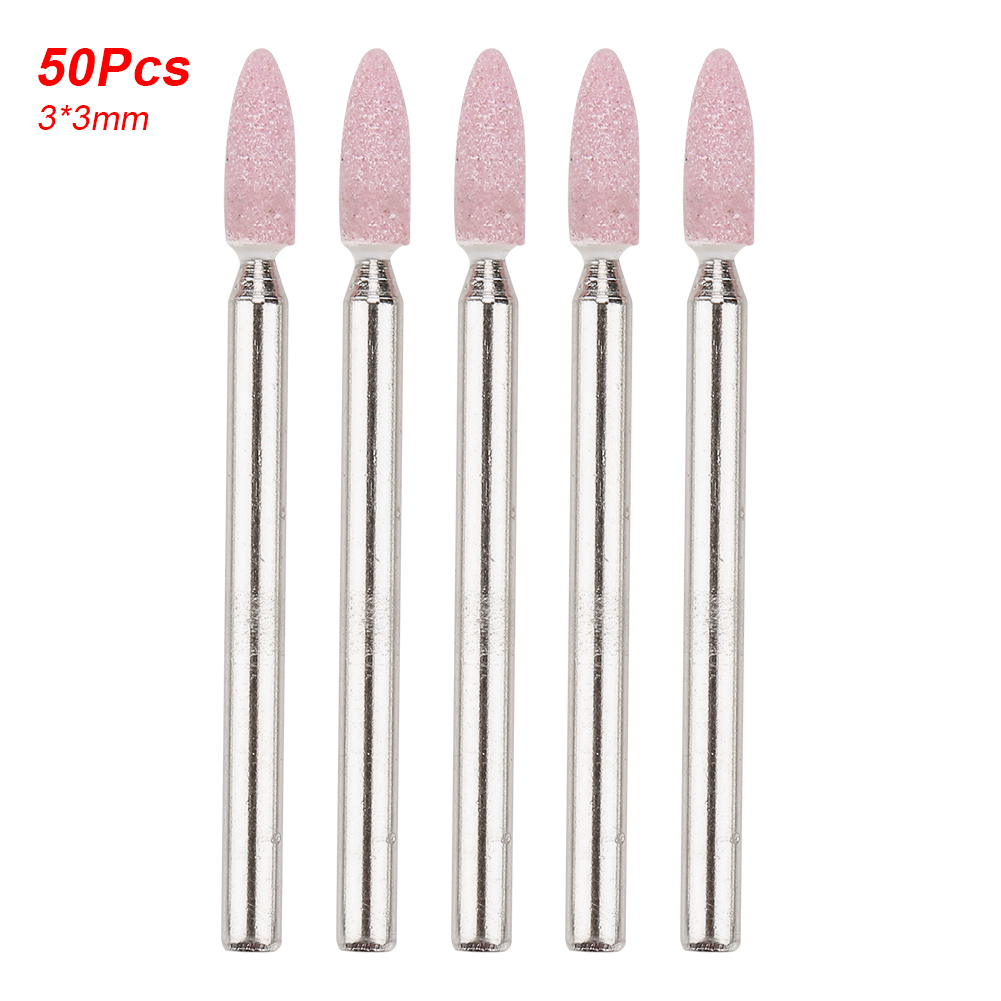 3x3 Mm Kugelförmige Keramikpolierspitze Für Rotationswerkzeuge – Packung Mit 50 Hochpräzisen Polierspitzen Für Ein Glattes, Kratzfreies Finish