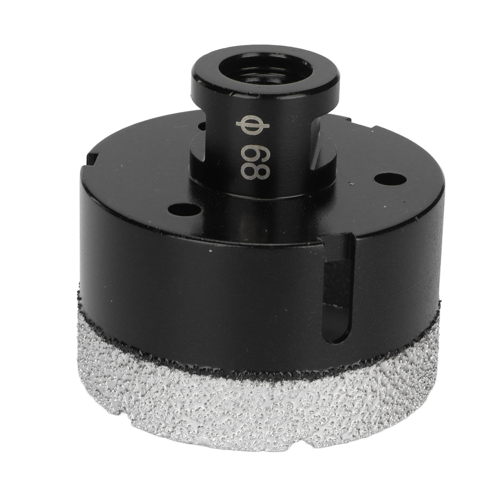 Ortvai M14 68 Mm Diamant-kernbohrer Für Das Vakuumlöten Von Marmor- Und Keramikfliesen – Schwarz