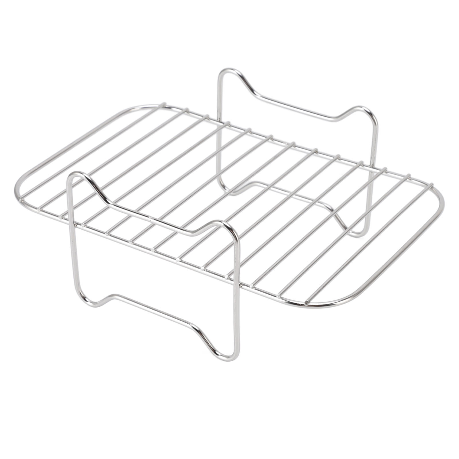 Kochrost Für Ninja Foodi 8 Qt Heißluftfritteuse, Edelstahlzubehör, Kompatibel Mit Doppelkorb, Abwaschbar