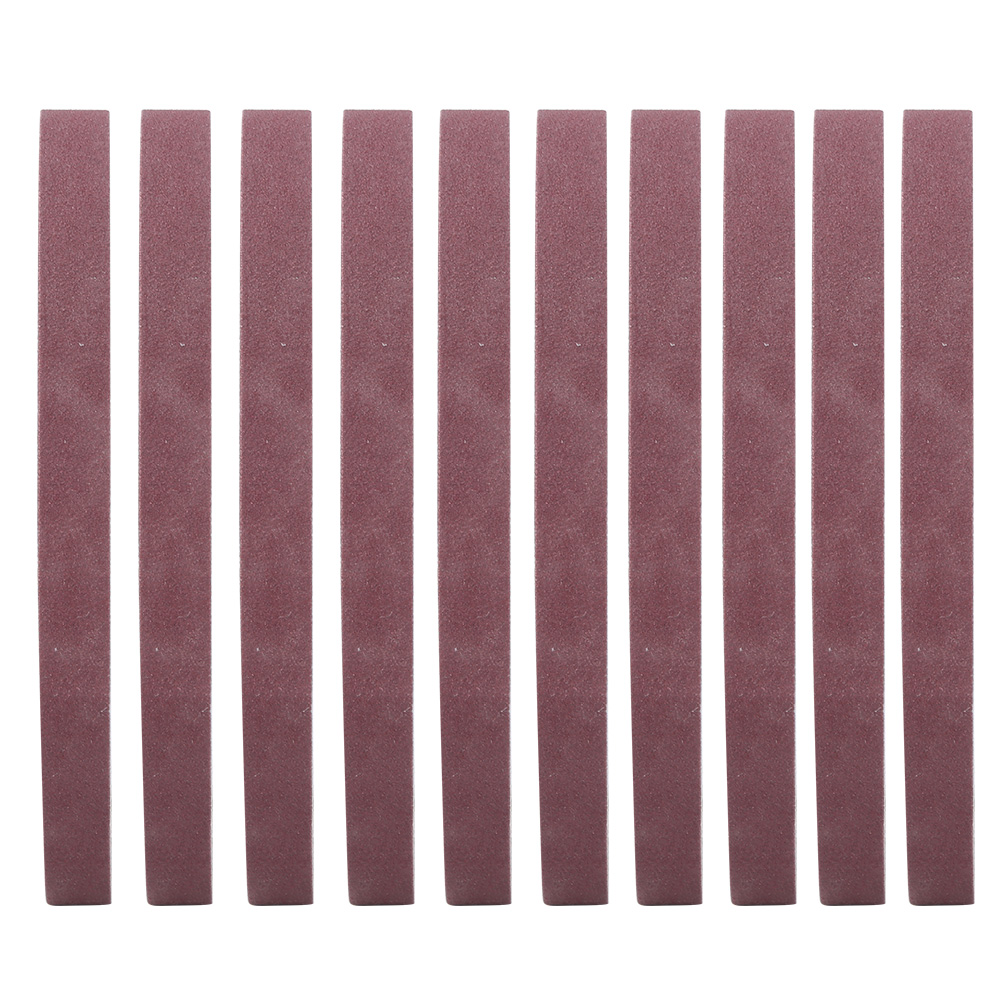 Gxk51-b Schleifbänder 452 X 15 Mm, 10er-pack, Aluminiumoxid, Körnung 600, Für Bandschleifer, Feinschleifen Von Holz Und Metall