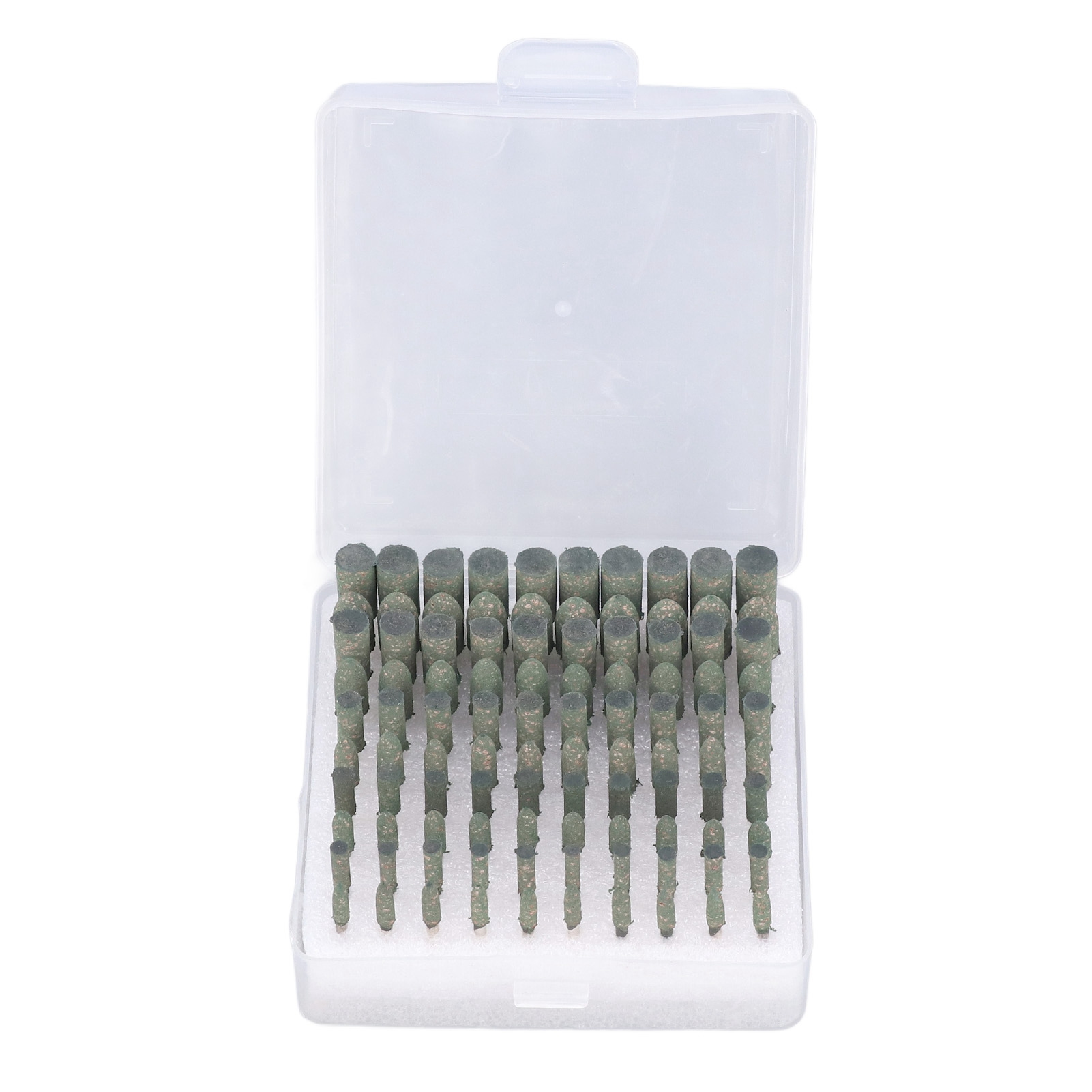 Set Mit 100 Gummischleifaufsätzen Mit 3-mm-schaft Für Rotationswerkzeuge, Zum Polieren Von Metall Und Glas, Durchmesser 4–10 Mm, Universelles Präzisionsset