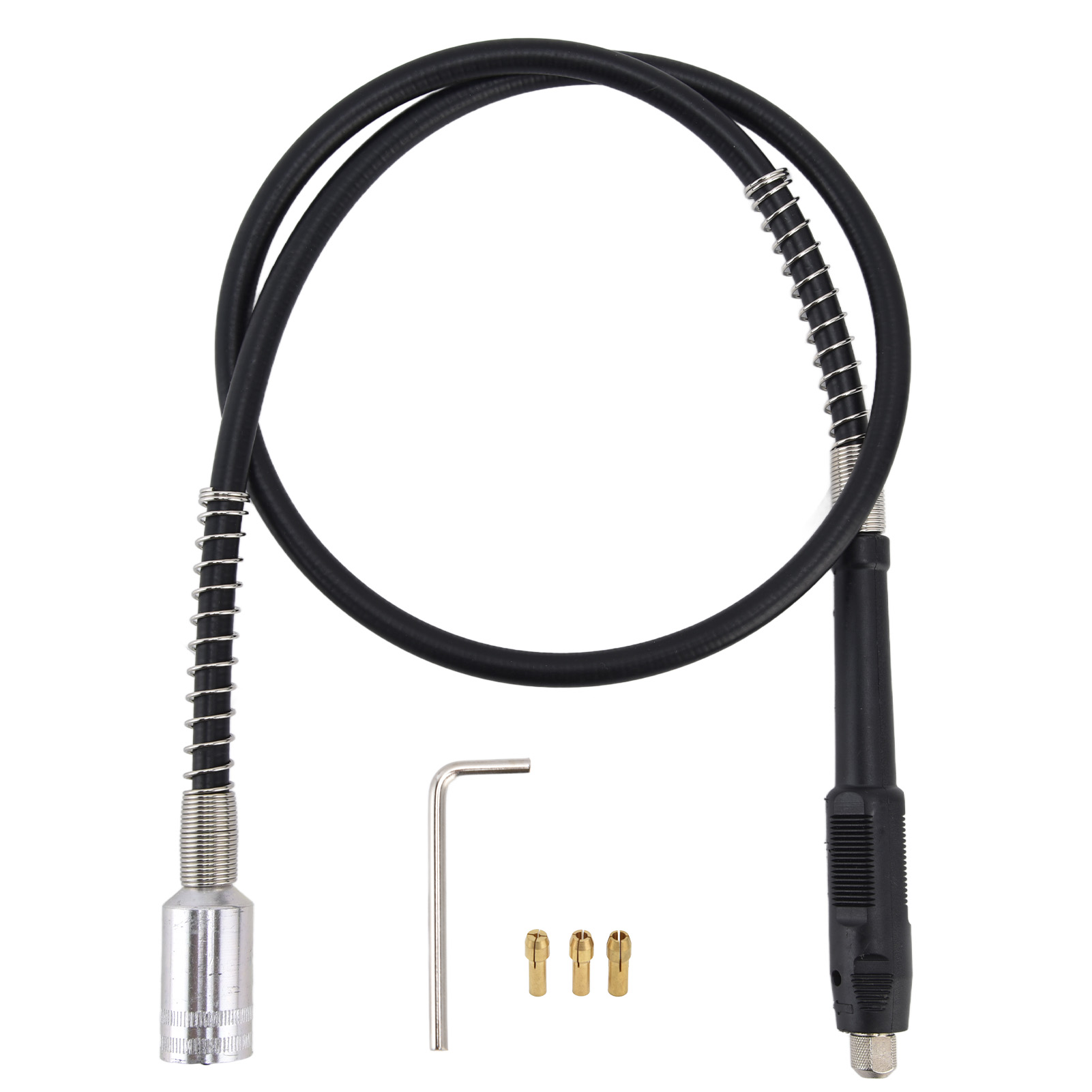 Flexible Bohrverlängerung 107 Cm – Pvc/messing M19x2 Mm – 3-bohrfutter-set + Schraubenschlüssel – Präzisions-diy-verlängerung