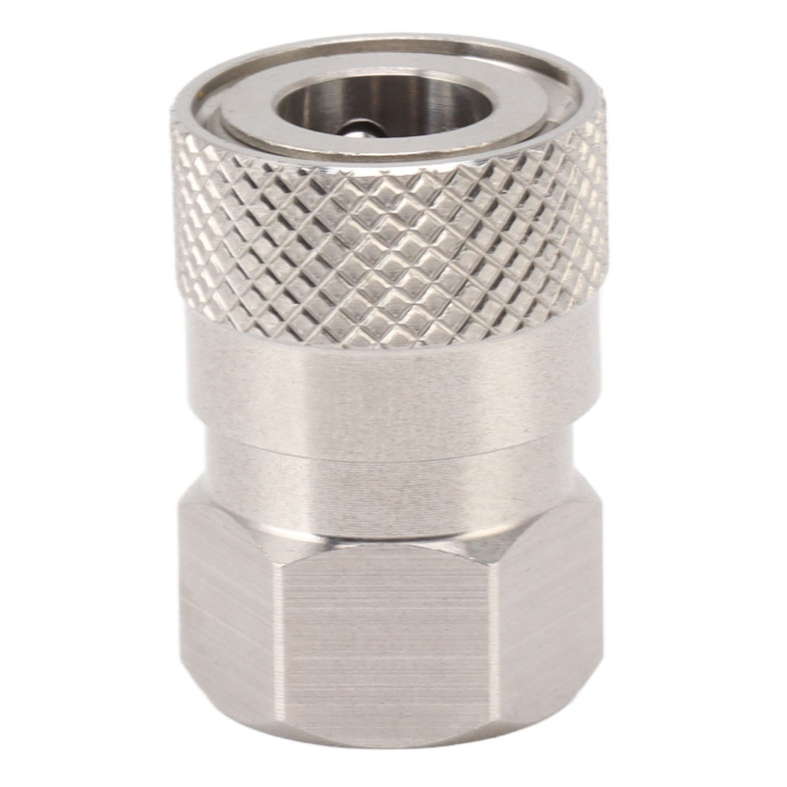 Toivize Co2-fülladapter, Edelstahl 304, 1/8 Npt-innengewinde Für Flasche Und Regler