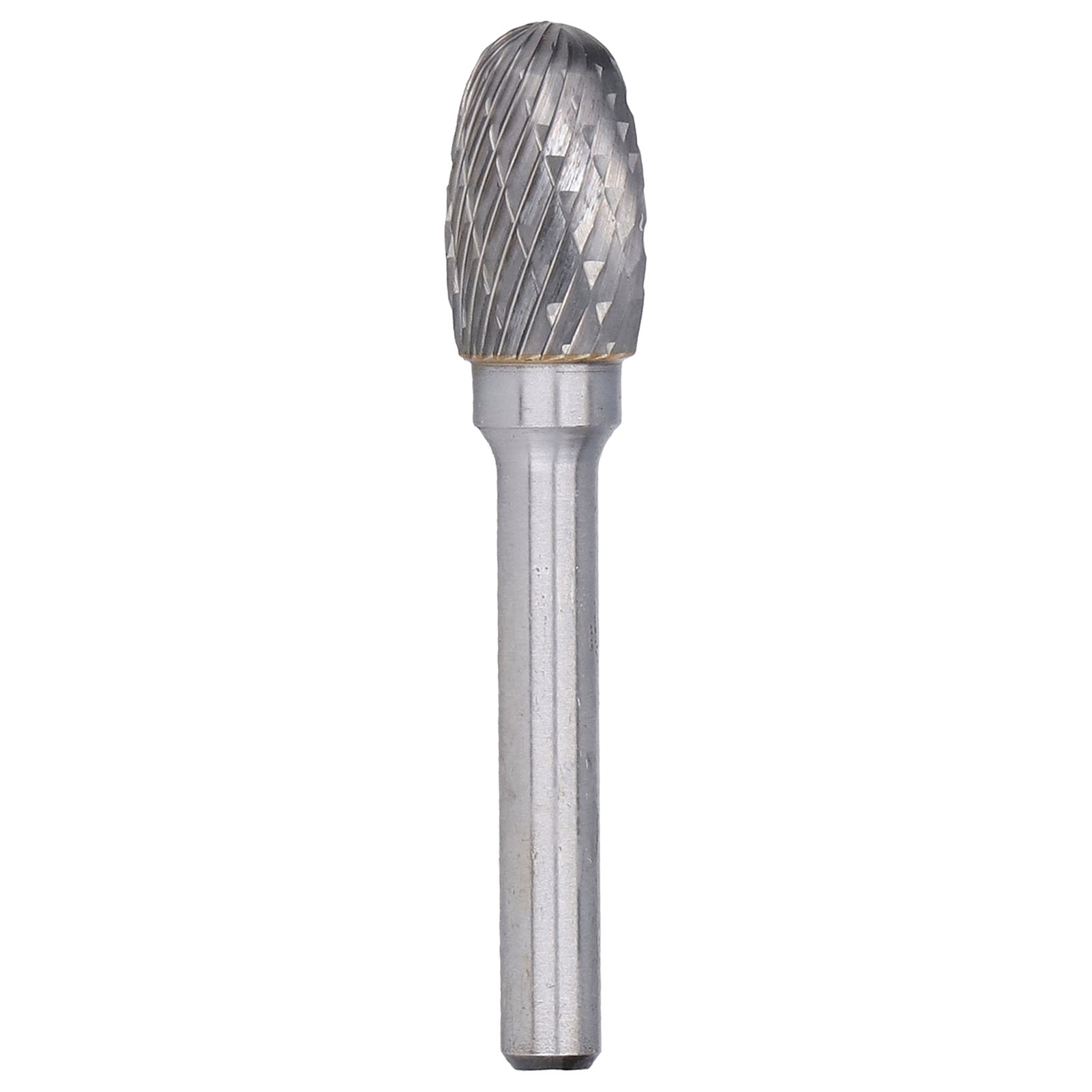 Ex1220 Ovaler Hartmetall-rotationsfräser, 12x20mm, 6mm Schaft, Zweischneidig, Zum Präzisen Entgraten Und Anfasen Von Metallen Und Holz.