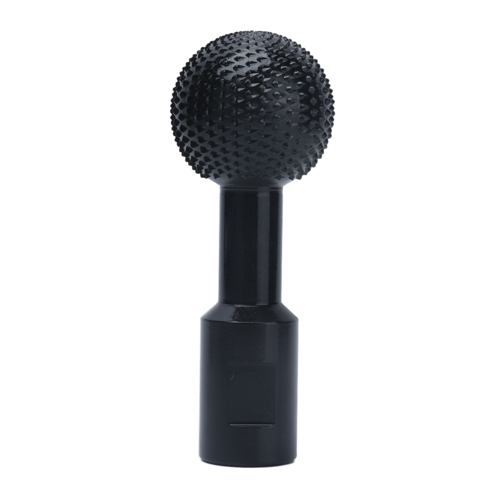 Kugelgelenk-rotationsfräser – Gehärteter Kohlenstoffstahl, 40 Mm Durchmesser, Ø 25 Mm Schaft, Für 115/125-mm-winkelschleifer, Zum Bearbeiten Von Holz Und Metall, Schwarze Ausführung