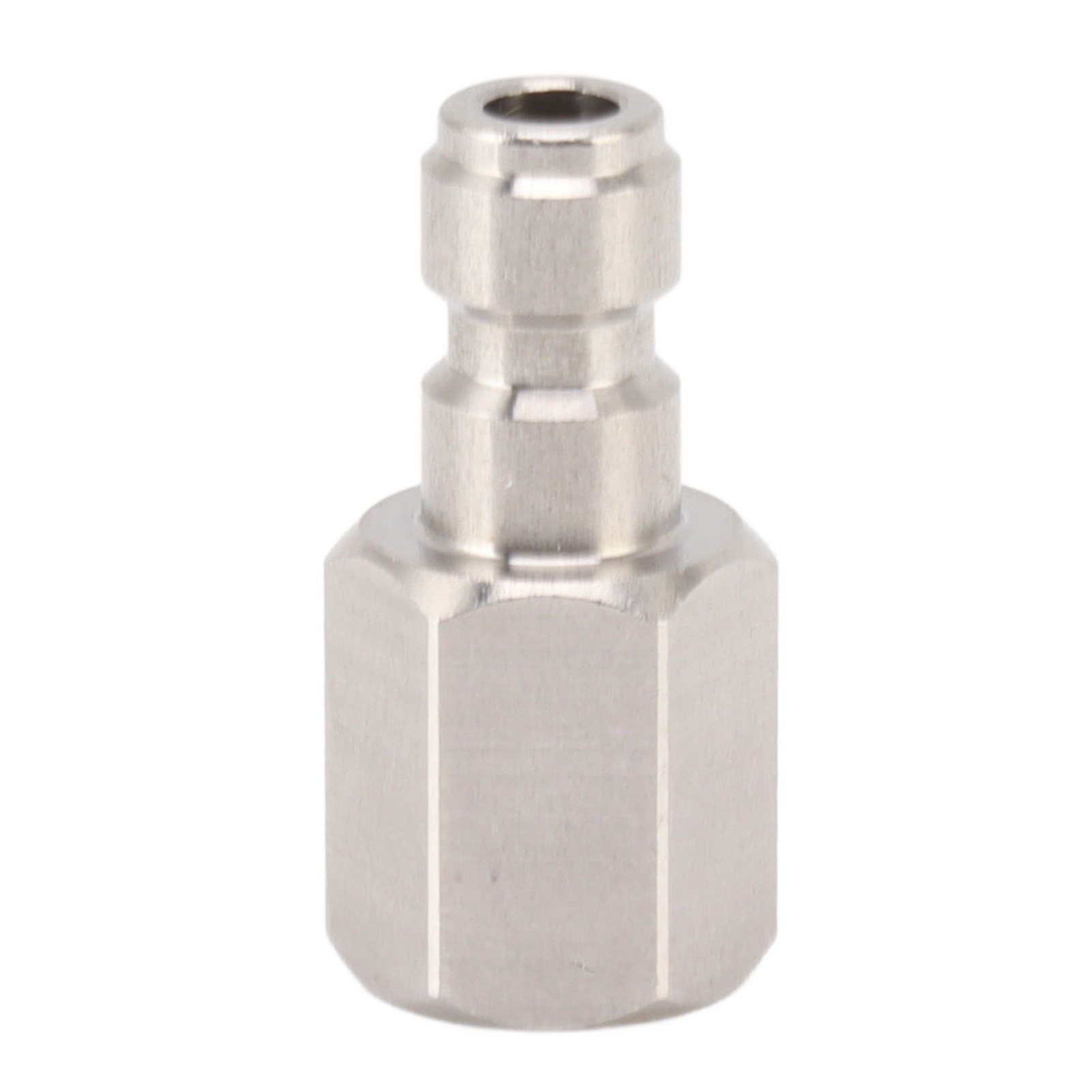 Bspp 1/8"-innengewindeanschluss Aus Edelstahl 304 Für Co2-flaschen – Auslaufsicherer Und Robuster Gerader Adapter