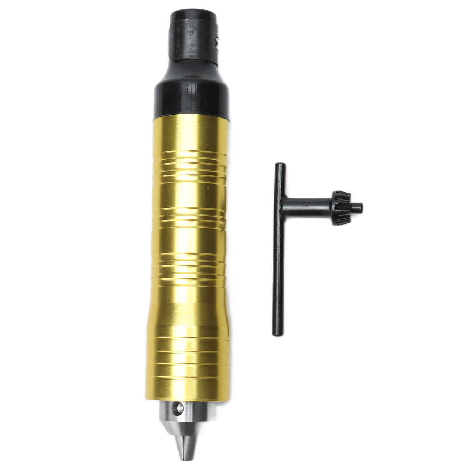 Flexibles Bohrfutter – No-name-produkt – 0,3–6,5 Mm – Goldfarbenes Abs-aluminium