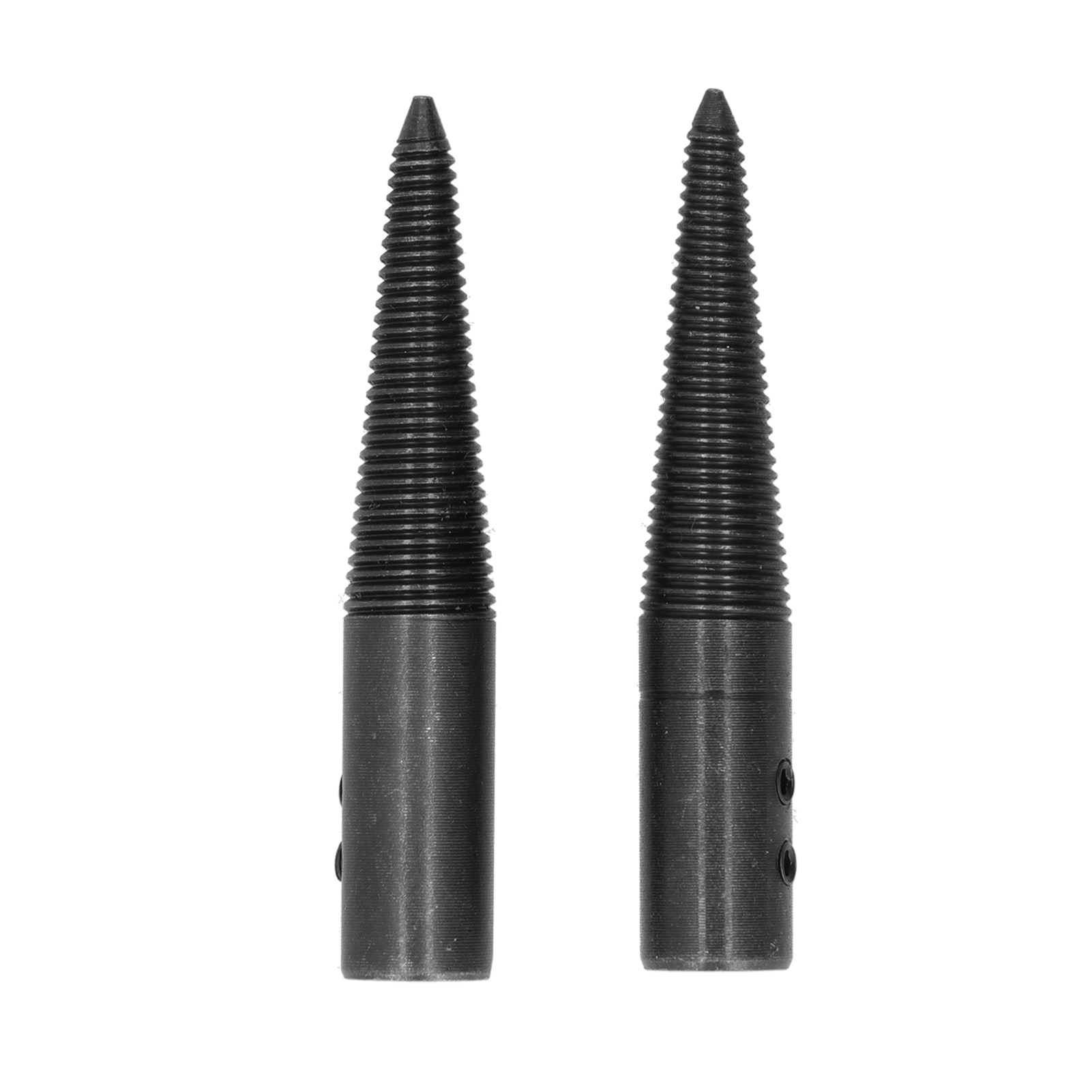 Konischer Schleifadapter – 6-teilig, Gehärteter Schwarzer Stahl, M8-gewinde, Für Polierscheiben Von 75–200 Mm, Vibrationsfreie Befestigung