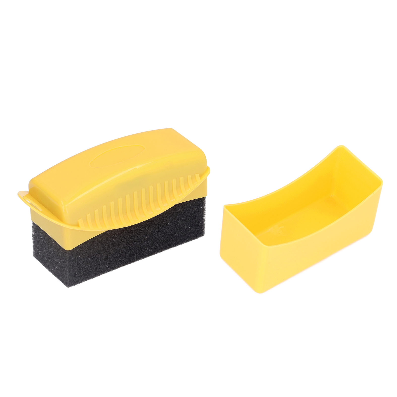 Felgenwachsapplikator – Toivize – 1 Stück – Tropffreier Schaumstoff Mit Ergonomischem, Gelbem Griff