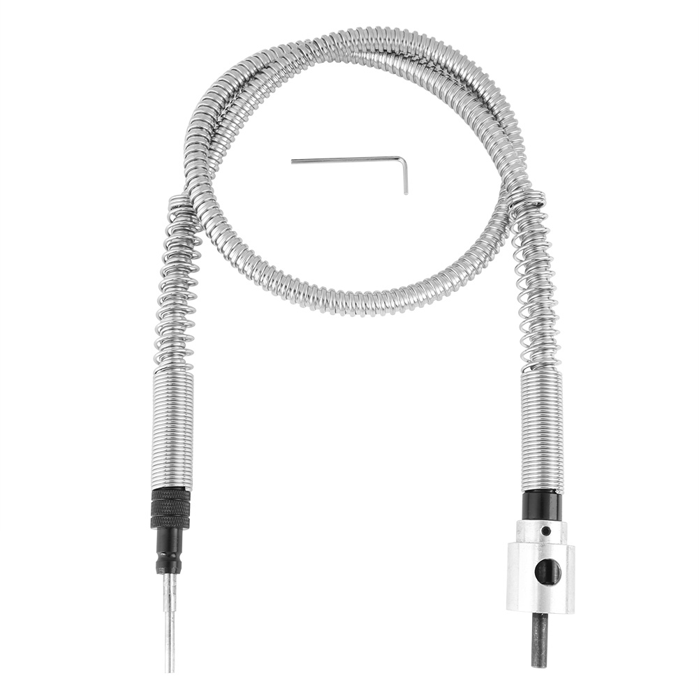 6 Mm Flexible Metallwelle, 100 Mm Hochfester Stahl Für Elektrische Gravierer Und Präzise Holzschnitzereien