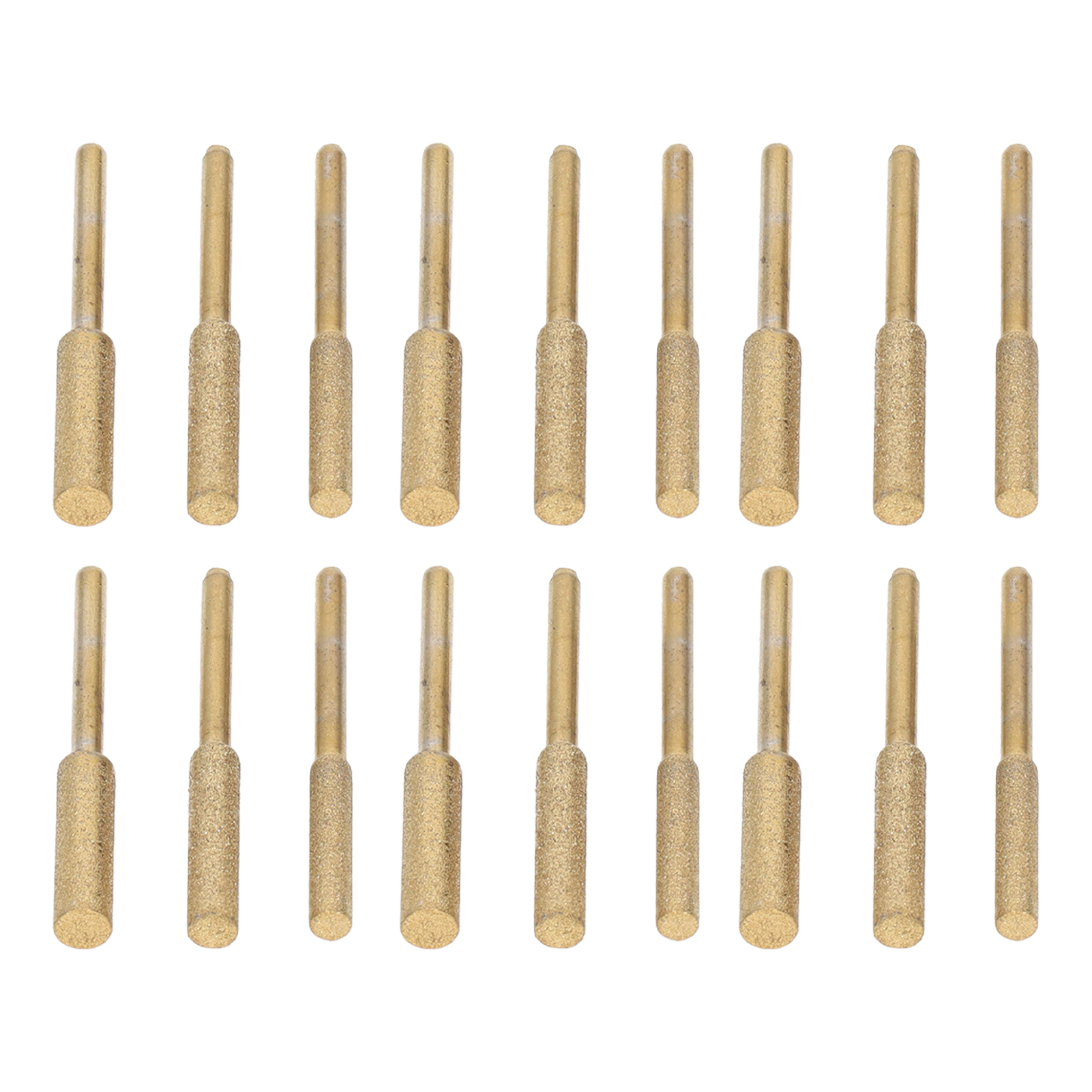 Set Mit 18 Toivize Kettensägen-schärfbits, 3 Mm Schaft, Titan-schleifpapier, Durchmesser 4/4,8/5,5 Mm