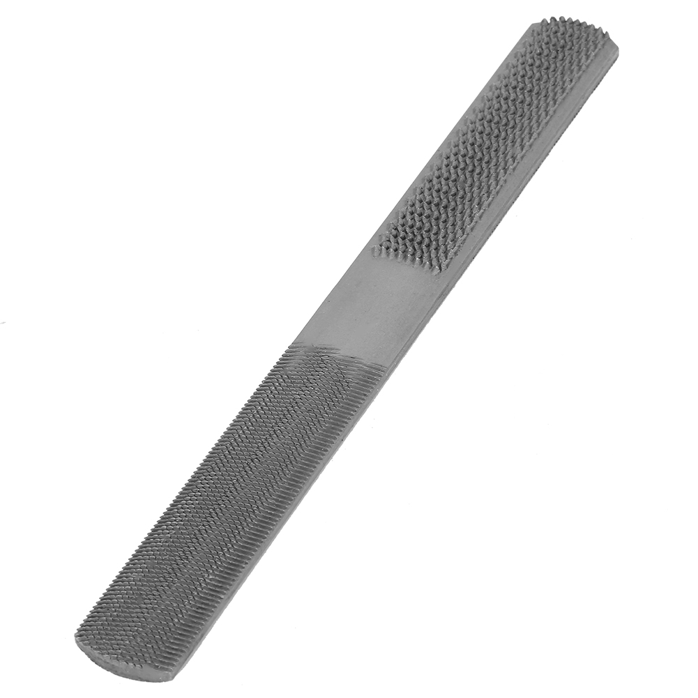 8-zoll-feile Aus Legiertem Stahl Für Holz Und Metall, 4 Seiten (halbkreisförmig/flach, Grob/fein) Für Holzbearbeitung Und Modellbau