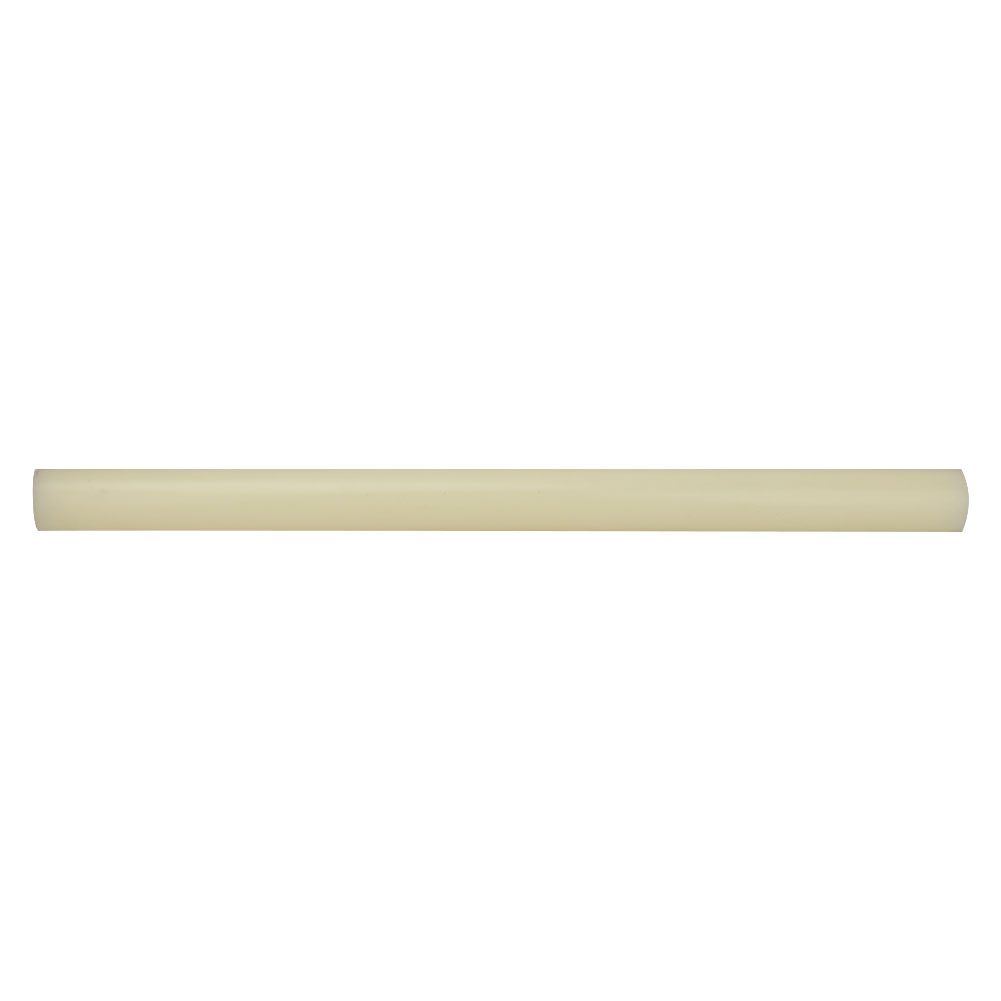 Rundstab Aus Weißem Nylon, 35 X 500 Mm – Hohe Schlag- Und Verschleißfestigkeit, Ideal Für Heimwerkerarbeiten Und Leichte Industrielle Anwendungen