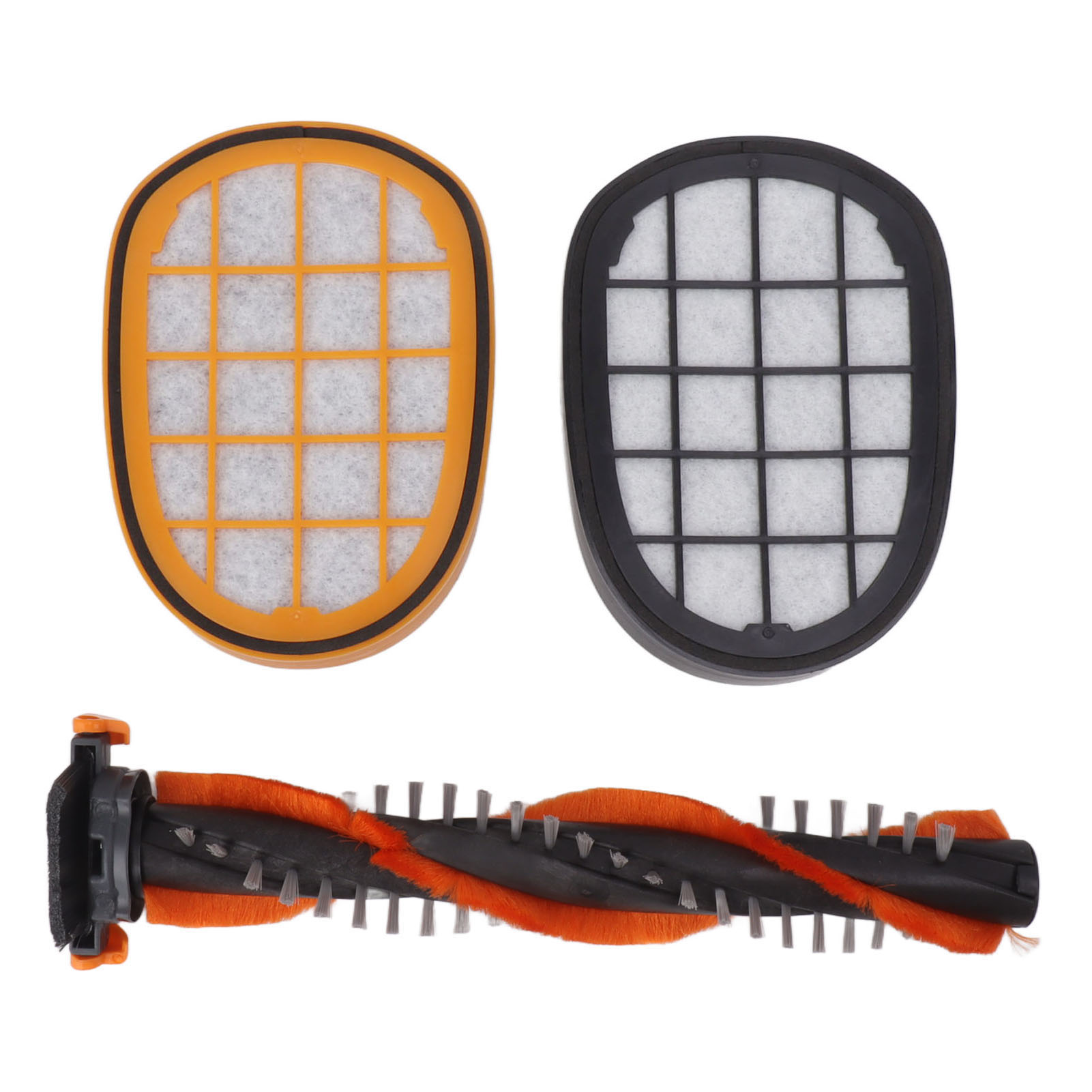 Bürstenwalzen- Und Filterset Für Philips Staubsauger Fc6822, Fc6823, Fc6827, Fc6908, Fc6906 (hepa-ersatz, Gelb/schwarz)