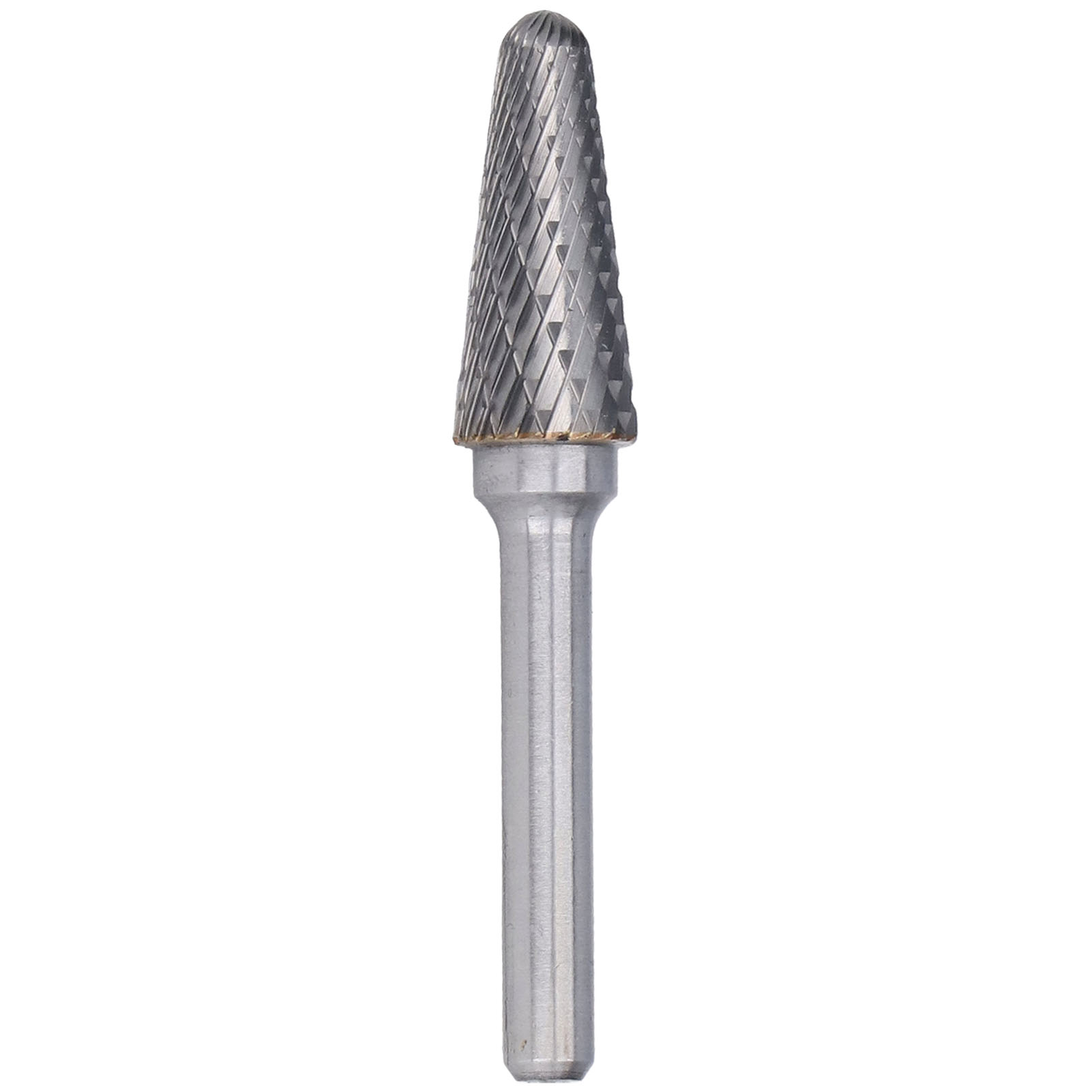 Lx1228 Yg8 Hartmetall-kegelrotationsfräser Mit 6-mm-schaft Und Doppelschneider Zum Entgraten Und Für Die Präzise Bearbeitung Von Metallen Und Holz