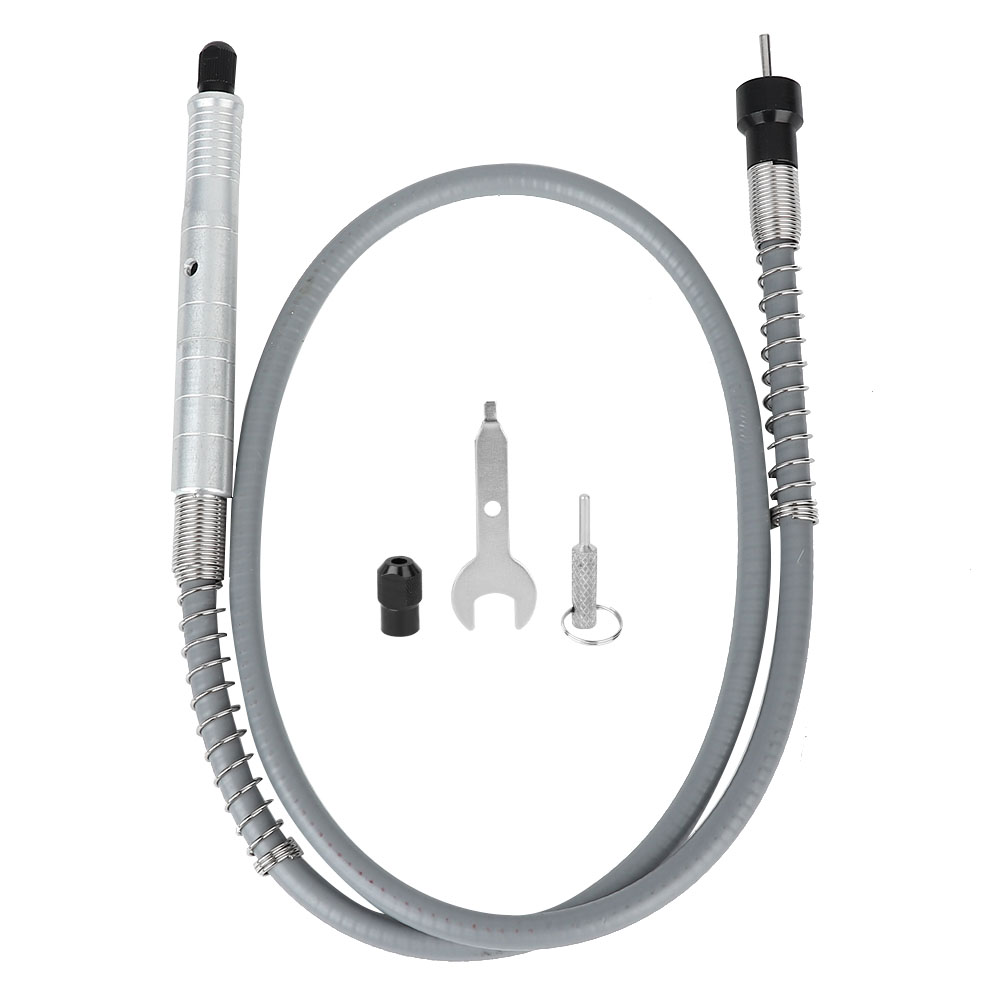 Flexibler Bohrschaft, 3,17 Mm Messingfutter, Flexible Aluminiumlegierung, Präzisionsschleifen, Gravieren, Polieren, Heimwerkerbedarf