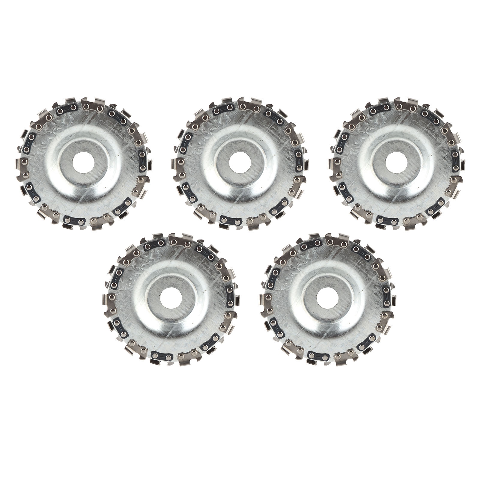 Set Mit 5 Trennscheiben Für Winkelschleifer, Robuster 8660-stahl, Vielseitig Einsetzbar Für Holz Und Metall, Schnelle Montage