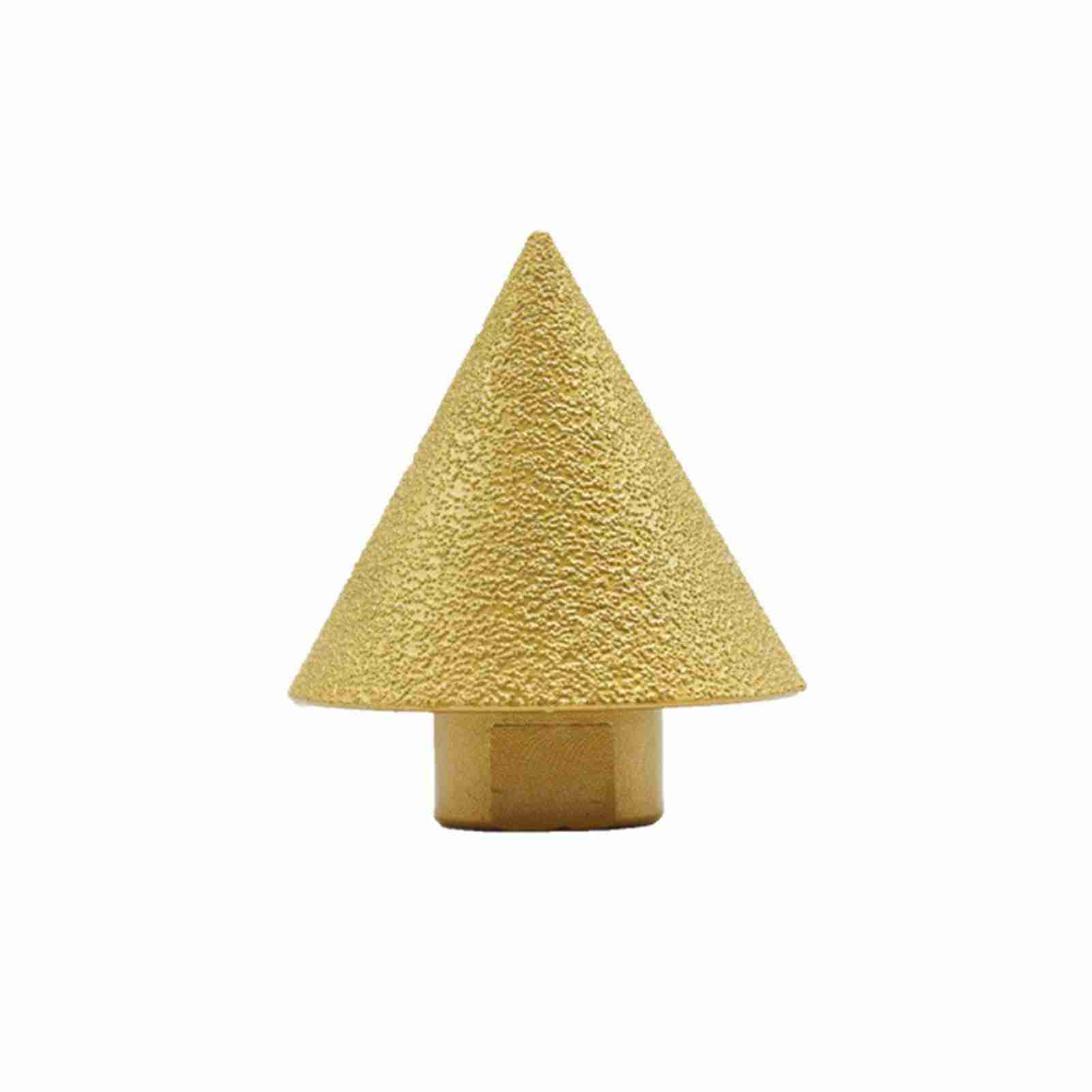 Toivize M14 Ø50 Mm Diamant-fasenfräser, Körnung 46, Für Winkelschleifer, Marmor, Granit, Fliesen, Trockenbearbeitung