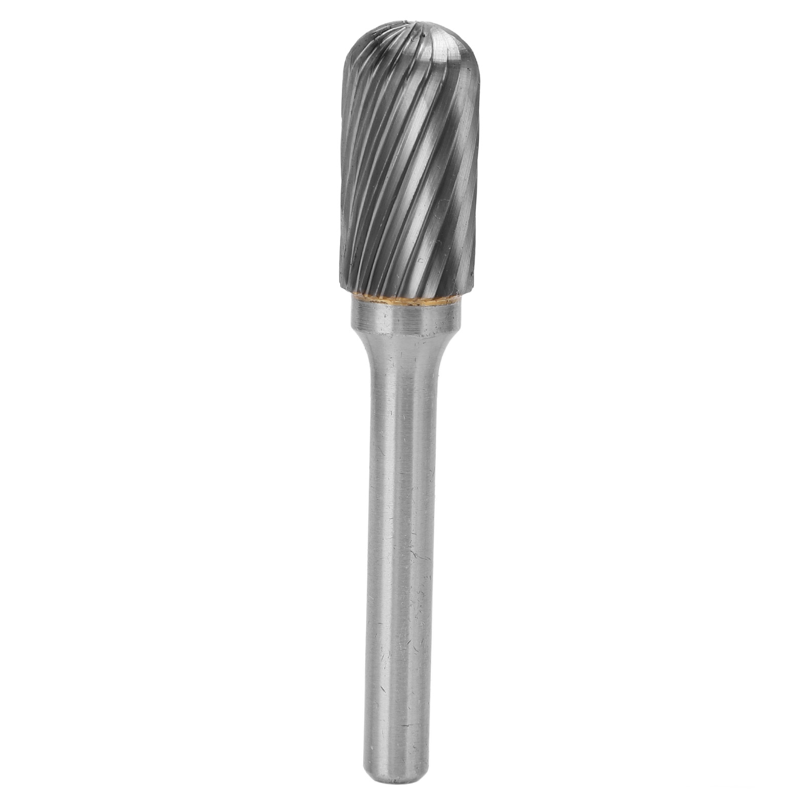 Versilberter, Einschneidiger Hartmetall-rotationsfräser C1225m06 Zum Präzisen Entgraten Und Polieren Von Metallen Und Holz