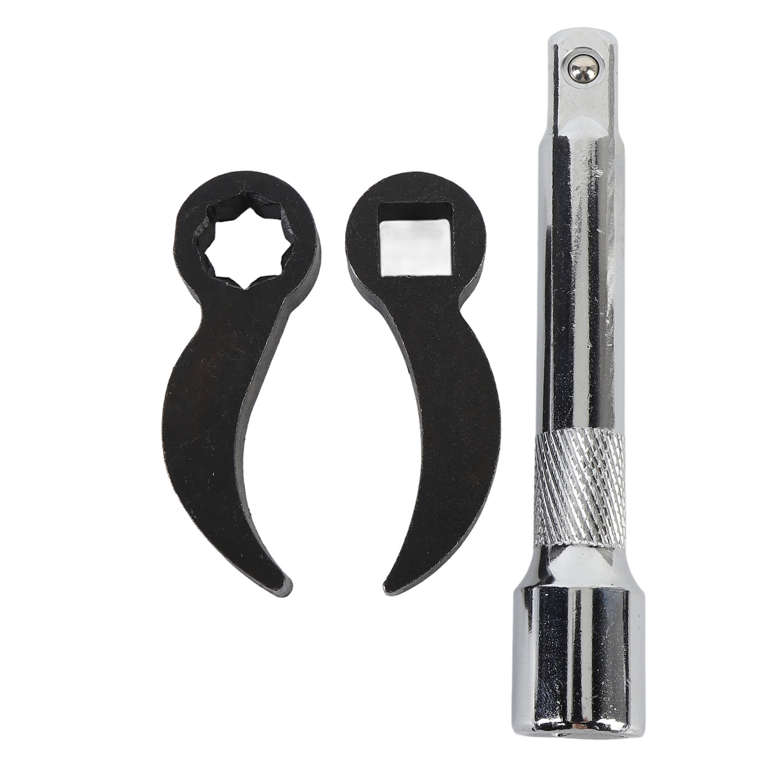 Toivize 3-teiliges Halbwellen-ausbauset, Chrom-vanadium-stahl, Hebeladapter, Hupe, 1/2"-verlängerungsstange, Autoreparatur