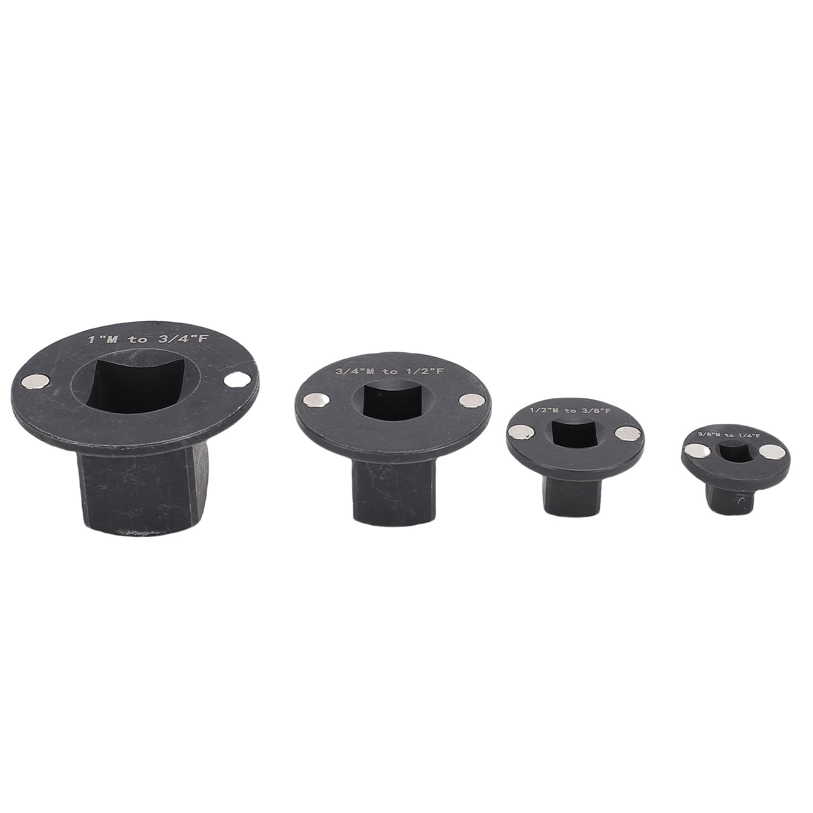 Toivize 4-teilige Flache Schlagschrauber-steckschlüsseladapter, Chrom-vanadium-stahl