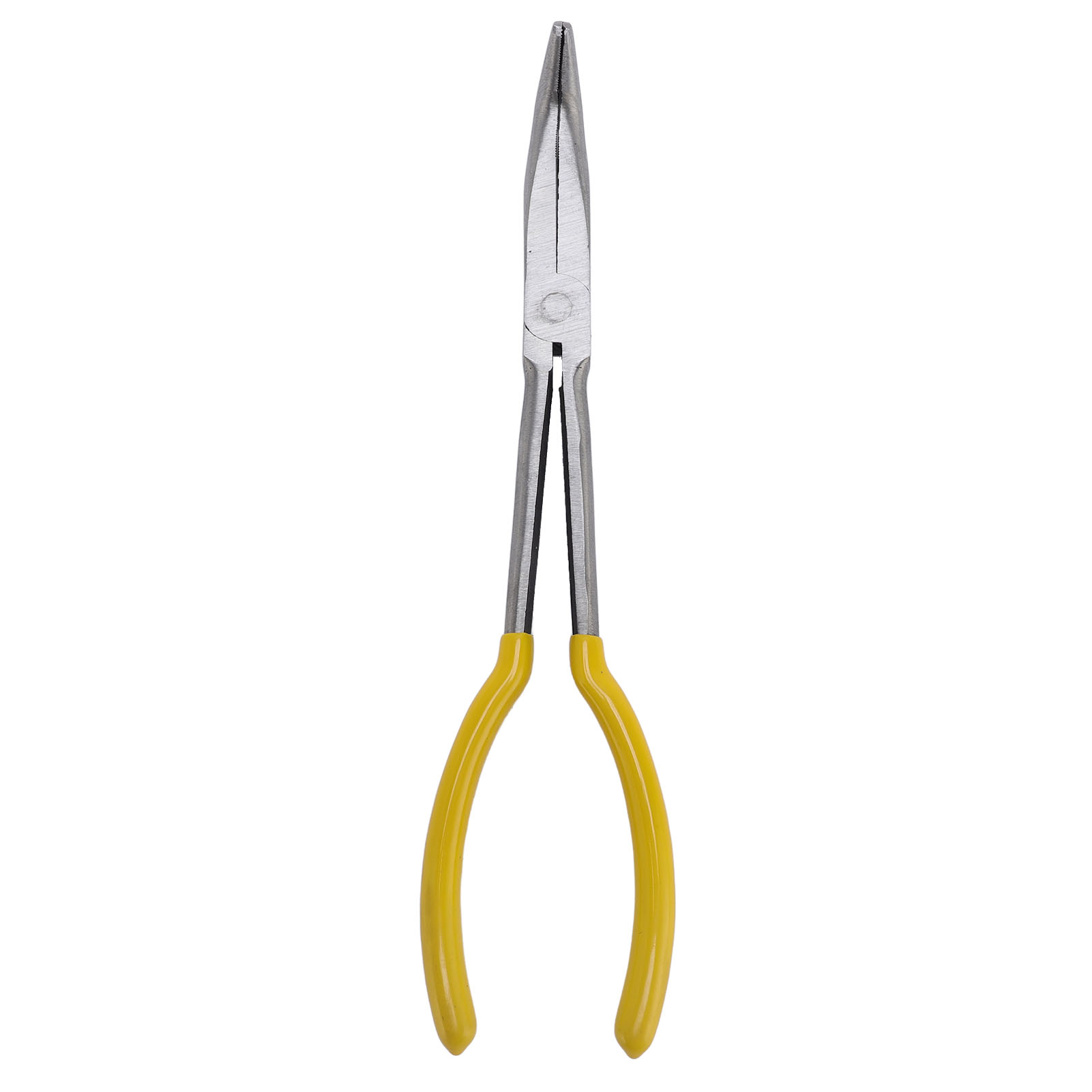 11" Spitzzange, Kohlenstoffstahl, 90° Abgewinkelte Backen, Ergonomisch