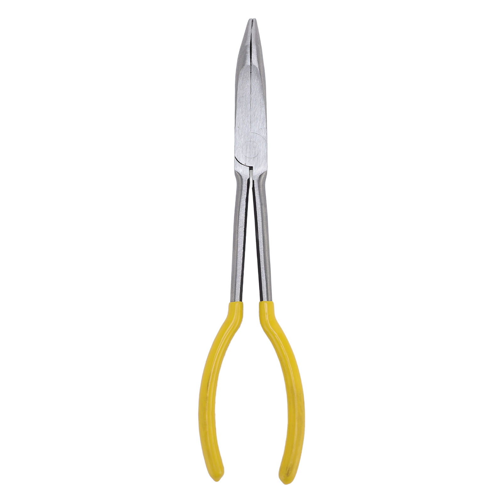 28 Cm Lange, Abgewinkelte Spitzzange, Hochfester Kohlenstoffstahl, 25°-winkel, Ergonomisch, Für Mechanik, Kfz, Motorrad, Präzisionswerkzeug