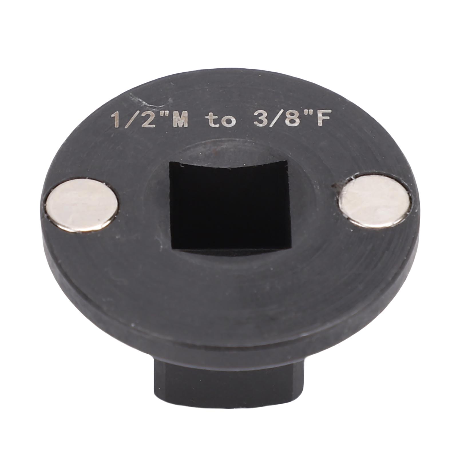 Toivize 1/2" M Auf 3/8" F Steckschlüsseladapter, Chrom-vanadium-stahl, Flaches Profil, Magnetisch, Für Schlagschrauber