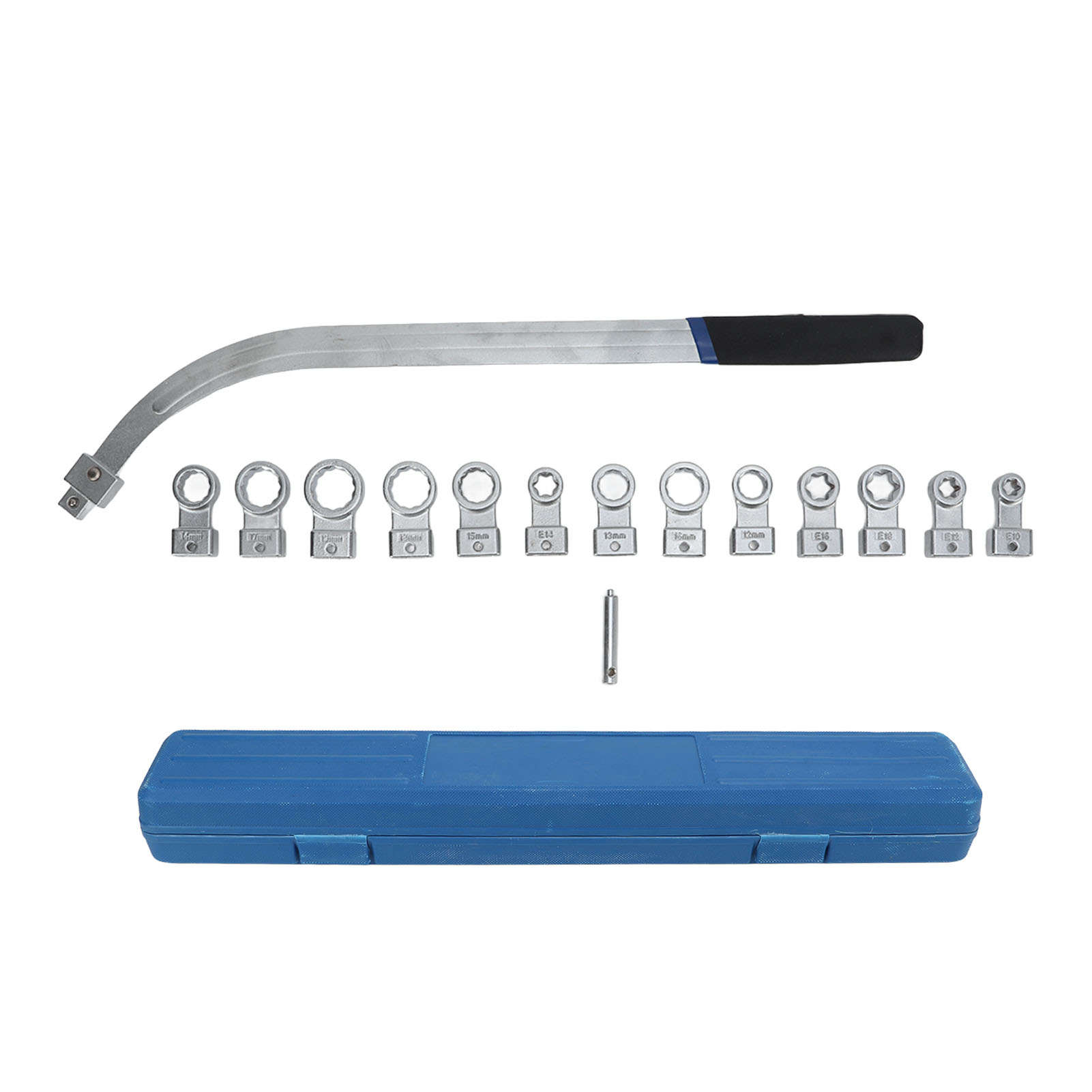 Toivize Poly-v-riemenschlüsselsatz, 15-teilig, Chrom-vanadium-stahl, Schnellspanner, Federspanner, Inklusive Box