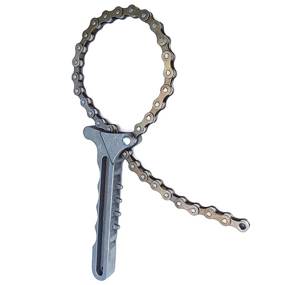 Universeller Ölfilterkettenschlüssel, Leichtmetalllegierung, 44,5 Cm, Für Filter Bis 12 Cm