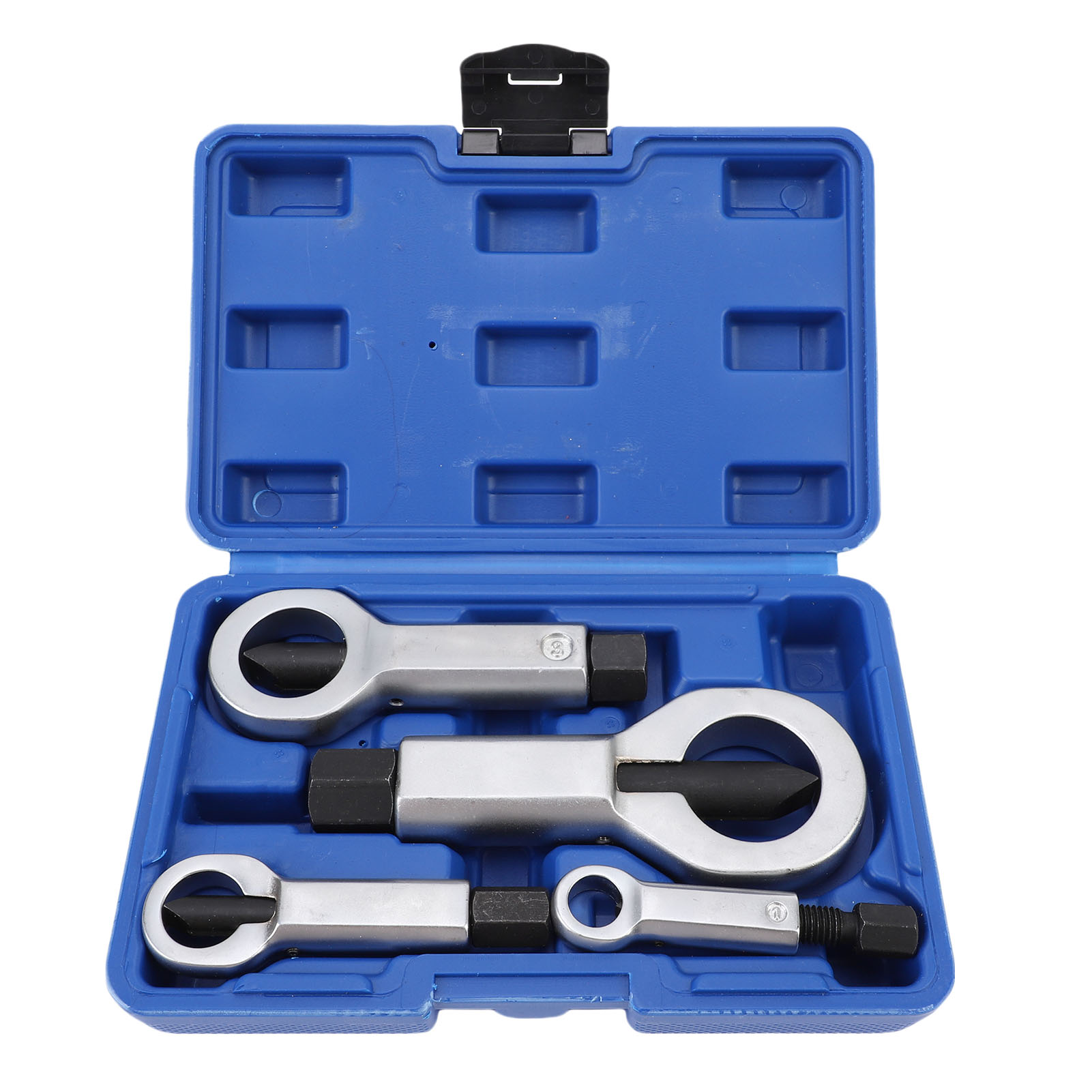 Toivize 4-teiliges Mutterntrenner-set, Gehärteter Stahl, 9–27 Mm, Schnelllösewerkzeug Für Rostige Und Festsitzende Muttern, Heimwerkerbedarf